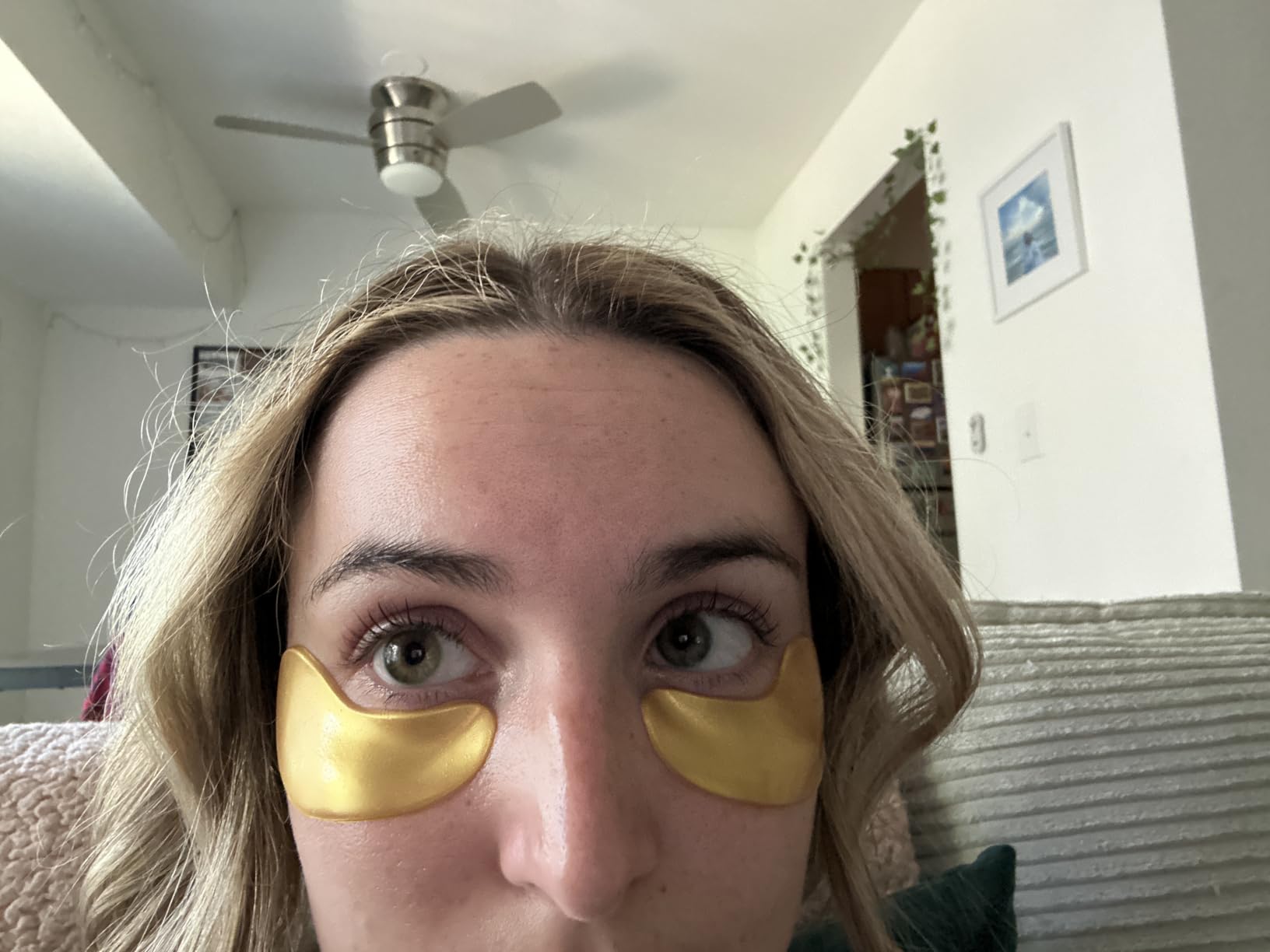 grace & stella Award Winning Under Eye Mask Reduce Dark Circles, Puffy Eyes, Undereye Bags, Wrinkles, Gel Under Eye Patches, Small Gifts for Women, Gifts Under 10 Dollars, Vegan (6 Pairs, Blue) customer photo 2