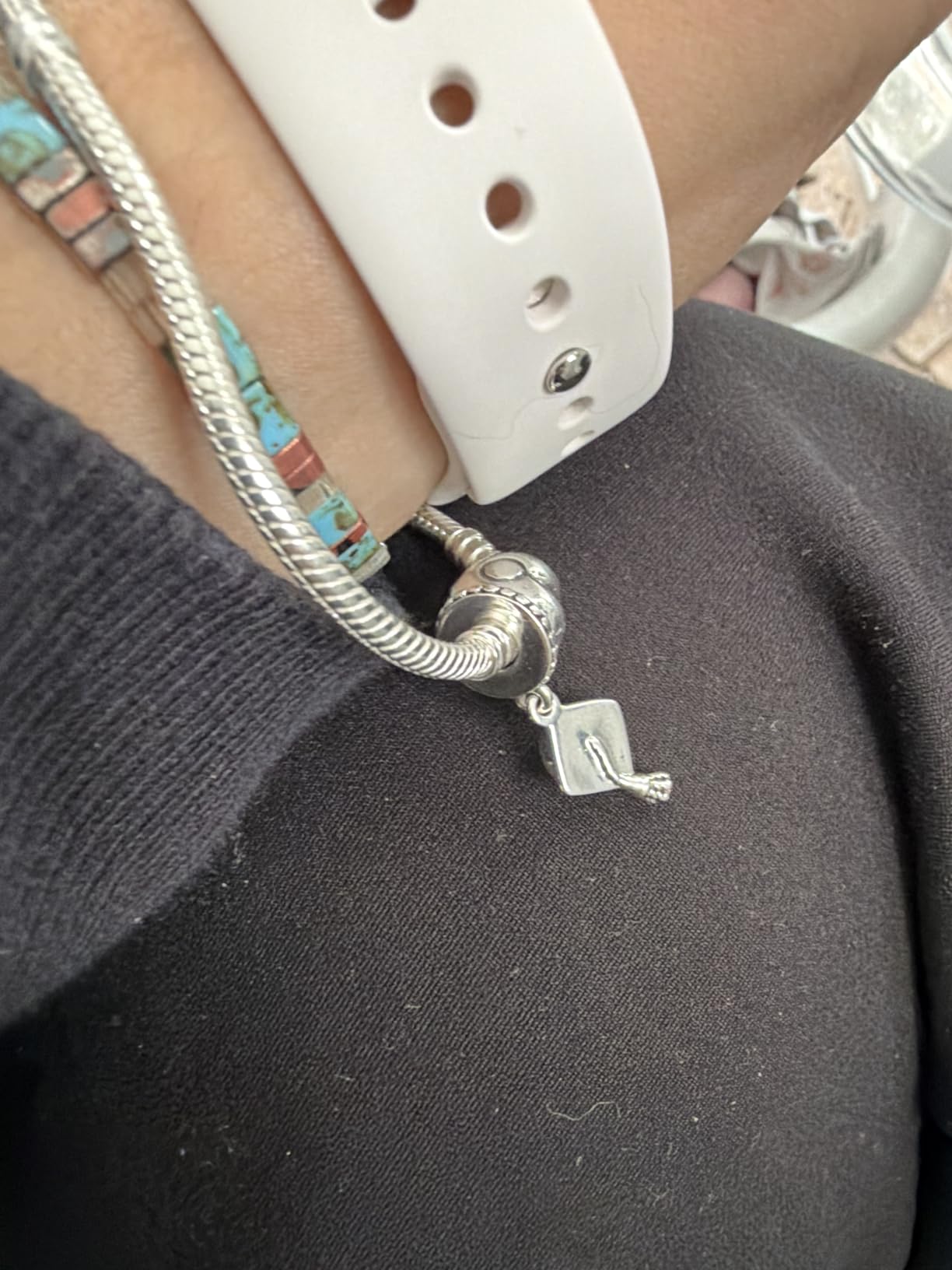 PANDORA Graduation Cap Dangle Charm customer photo 1