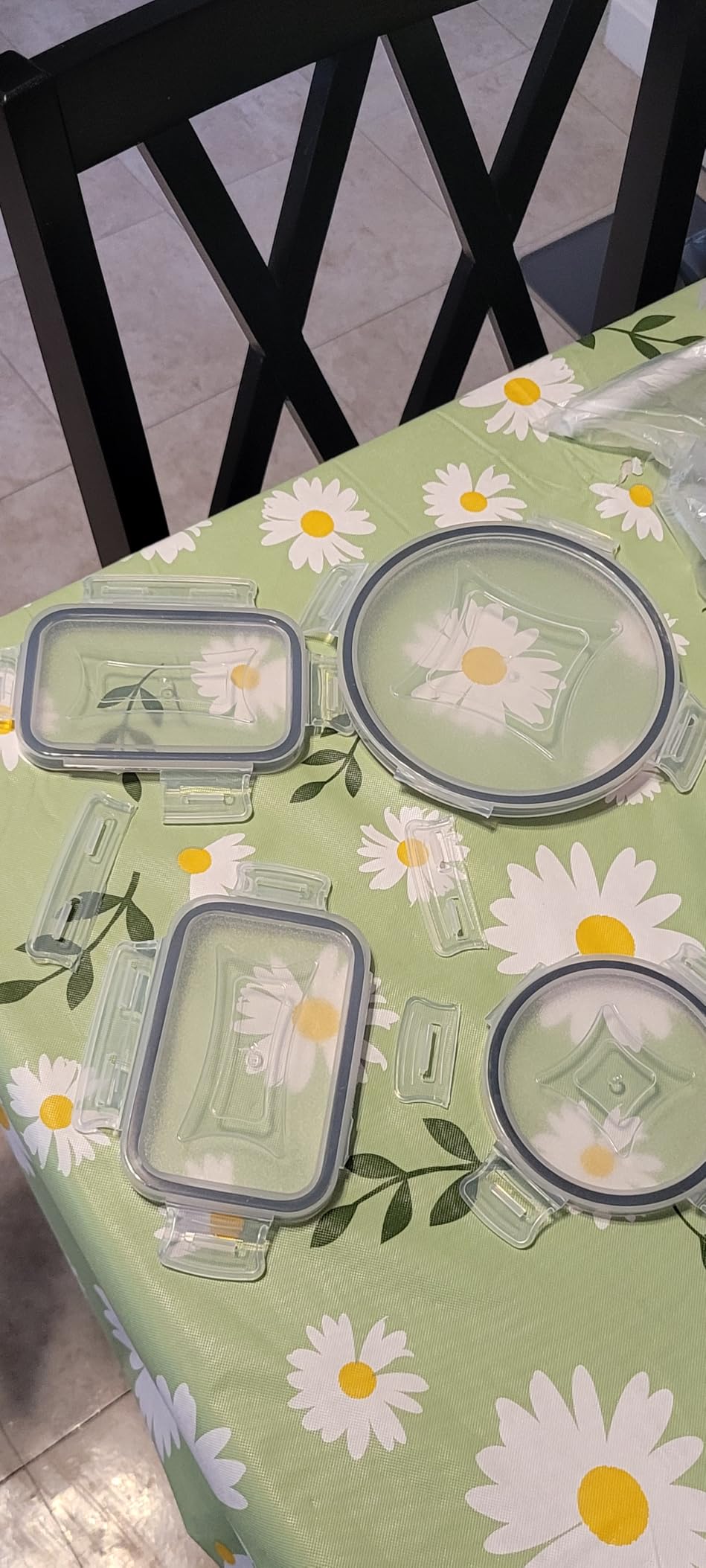 Skroam 36 Pack Food Storage Containers (18 Airtight Kitchen Storage & 18 Lids), Plastic BPA-Free Meal Prep Container for Pantry Organizers and Storage with Free Labels & Marker customer photo 2