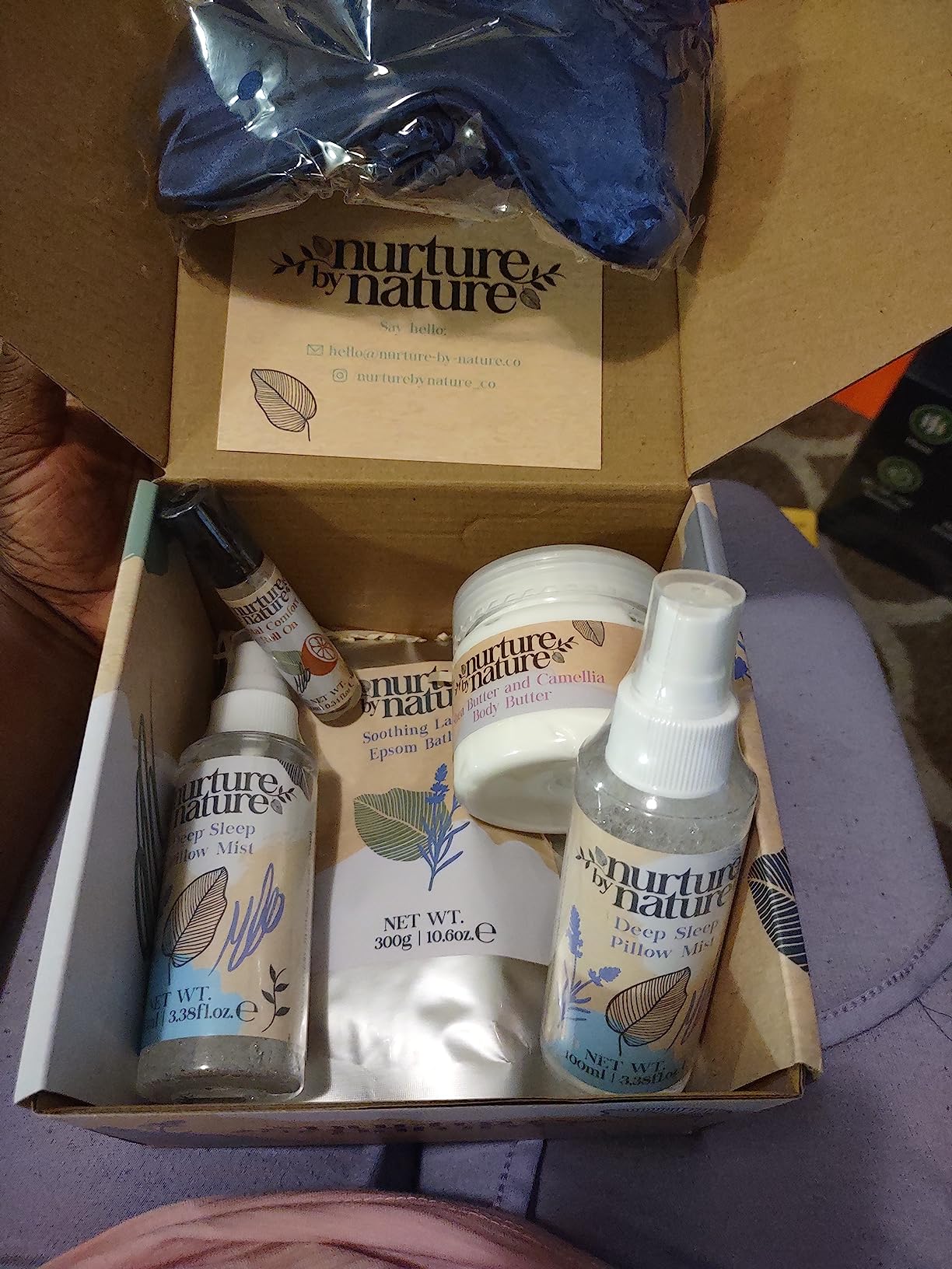 Nurture by Nature New Mom Gift Basket - 6 Piece Self Care Package customer photo 1