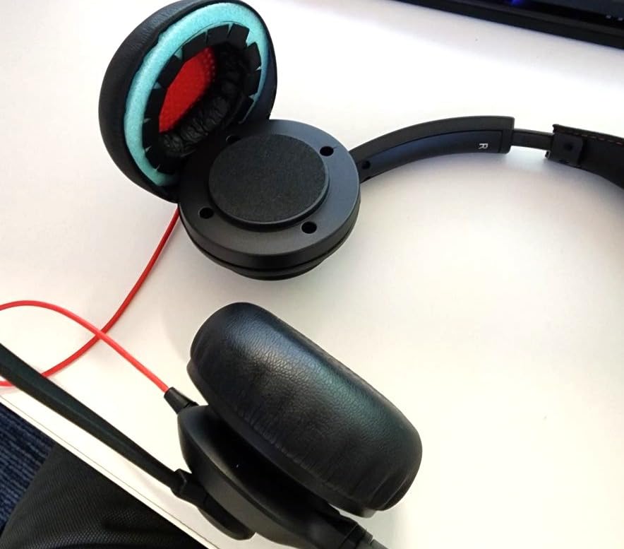 JIAMQISHI Wireless Headset with Mic for Work, Bluetooth V5.2 Headphones with Noise Cancelling Microphone, USB Dongle, Clear Calls & Mic Mute, for Laptop, PC, iPhone & Android Phones customer photo 1