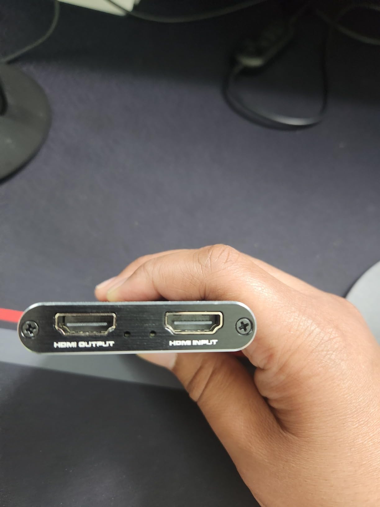 4K HDMI Capture Card for Streaming, Full HD 1080P 60FPS USB 3.0 Cam Link Game Audio Video Capture Card, Work with Camera/Nintendo Switch/Xbox/PS4/PS5/PC/OBS (Black) customer photo 2