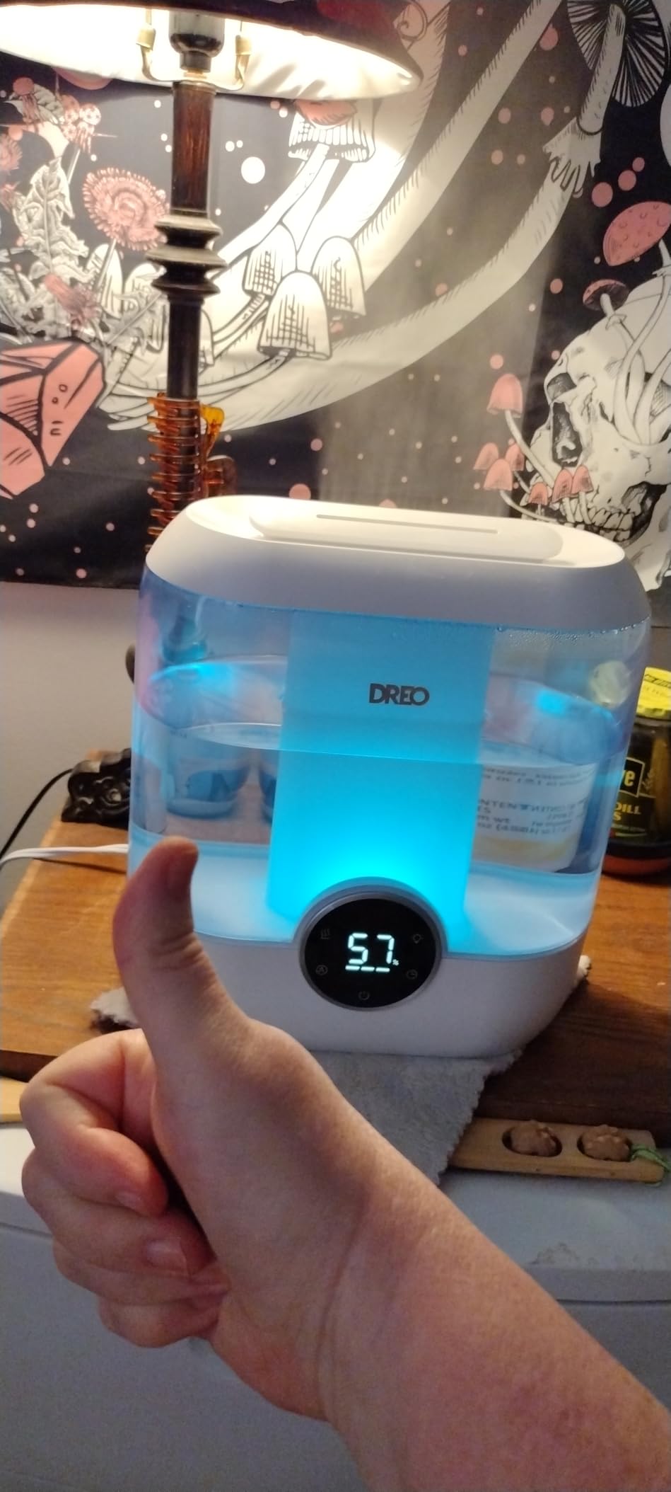 DREO 4L Humidifiers for Bedroom, 36H Runtime, 28 dB Quiet, HM311 customer photo 1