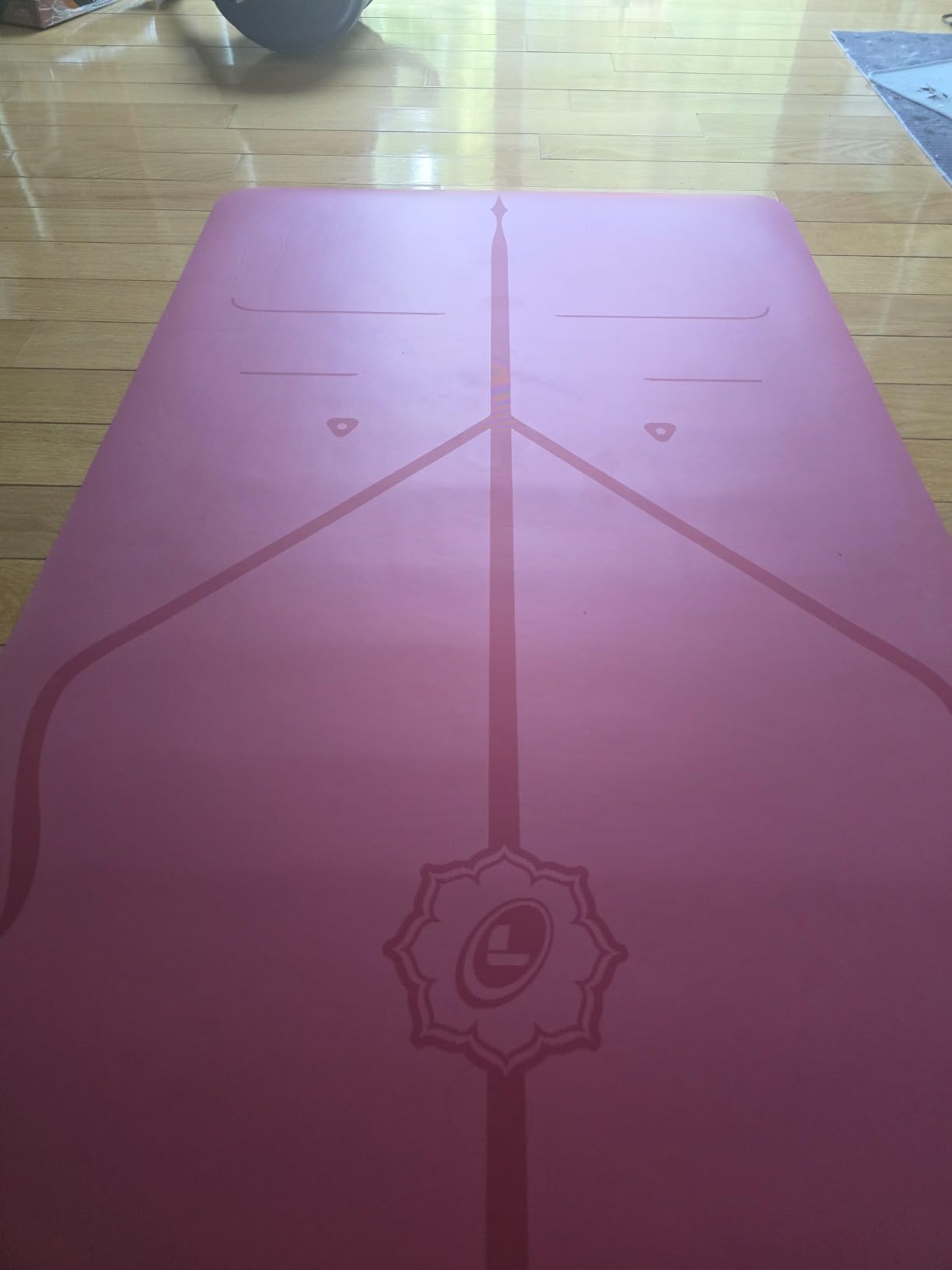 Liforme Classic Yoga Mat - Patented Alignment Design, Ultimate Grip customer photo 2