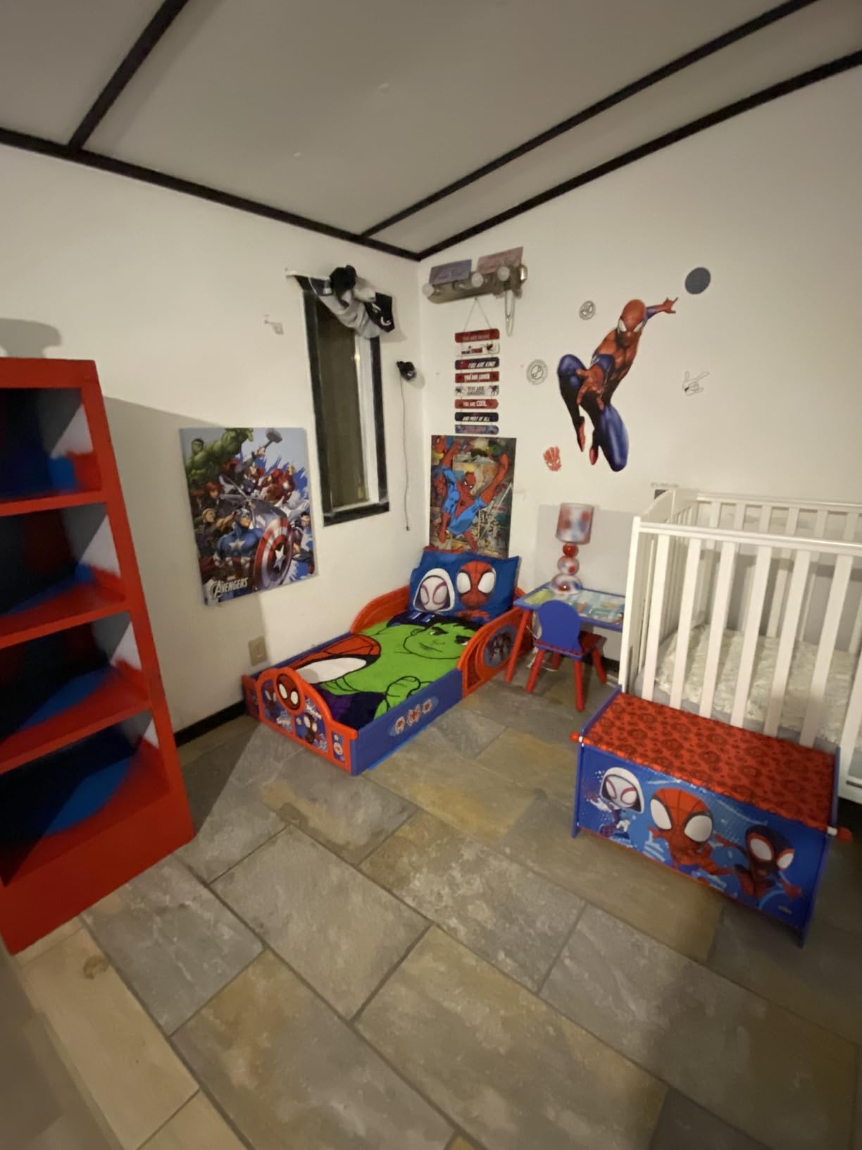 Delta Children - PAW Patrol 4-Piece Toddler Room-in-a-Box Set – Includes Sleep and Play Toddler Bed, Table, 1 Chair and Toy Box, Blue customer photo 2