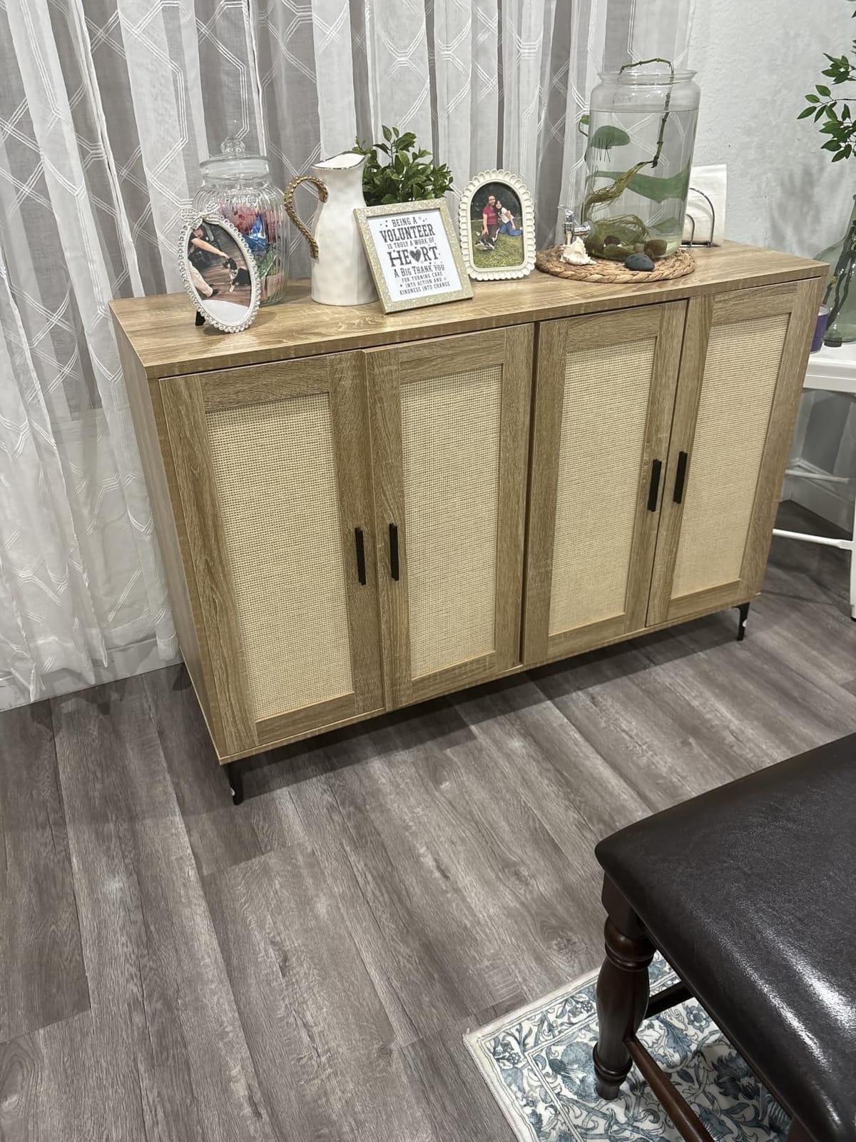 JASIWAY Buffet Cabinet with Storage, 48
