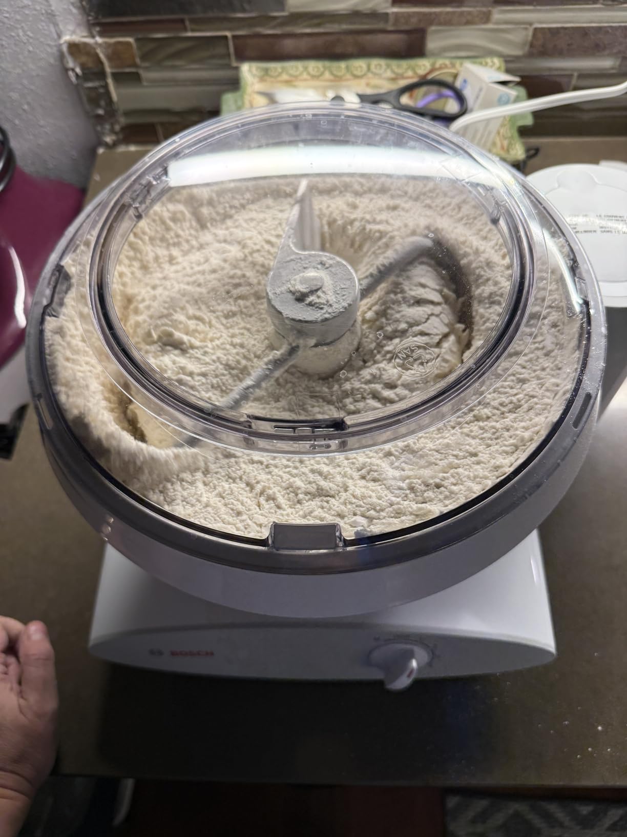 Bosch Universal Plus Stand Mixer 500 Watt, 6.5 Quarts with Wire Whips, Dough Hook & NutriMill Dough Hook Extender Bundle customer photo 1