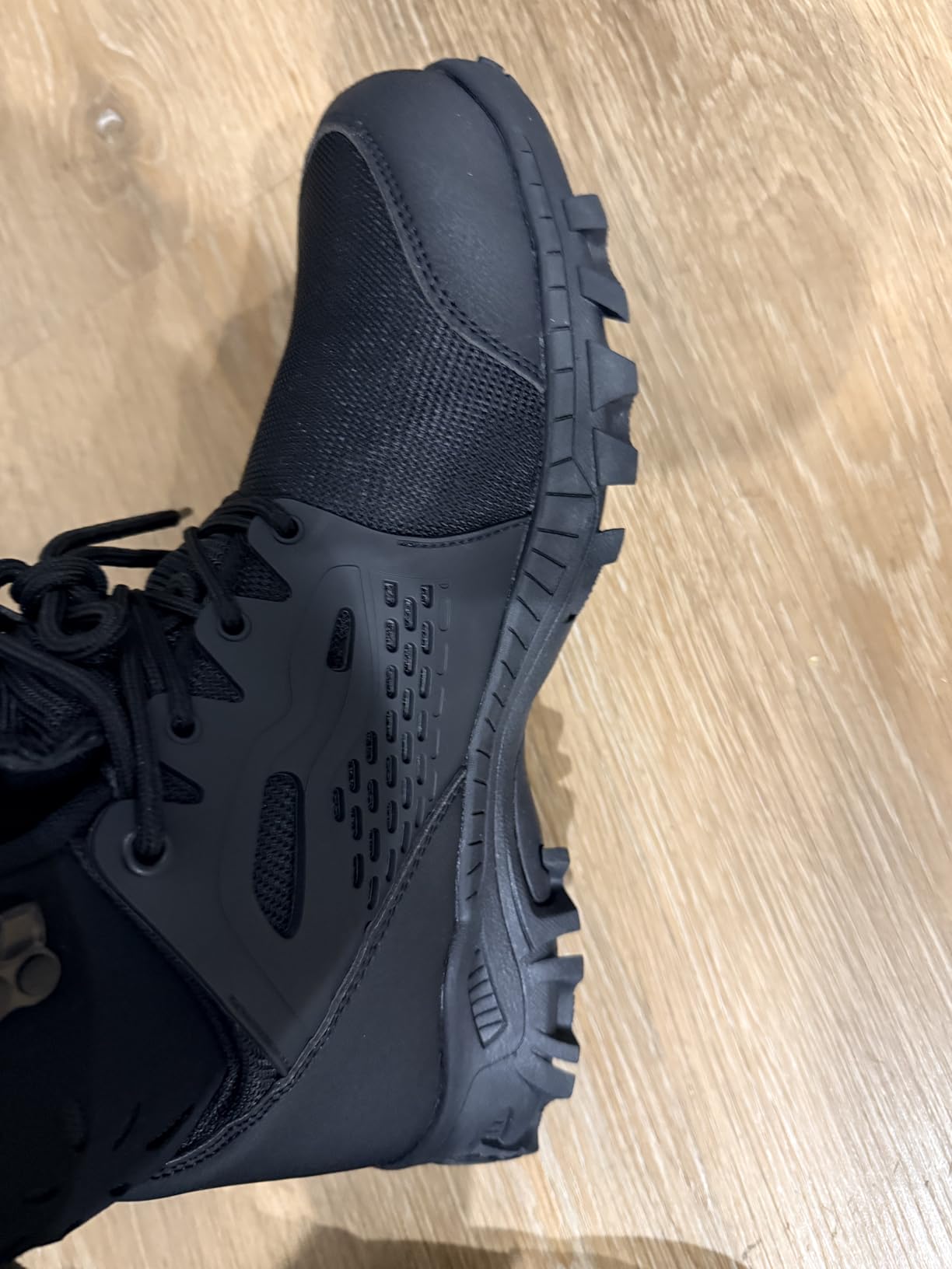SUADEX Steel Toe Boots for Men Women Waterproof Arch Support Work Construction Indestructible Safety Boots customer photo 1