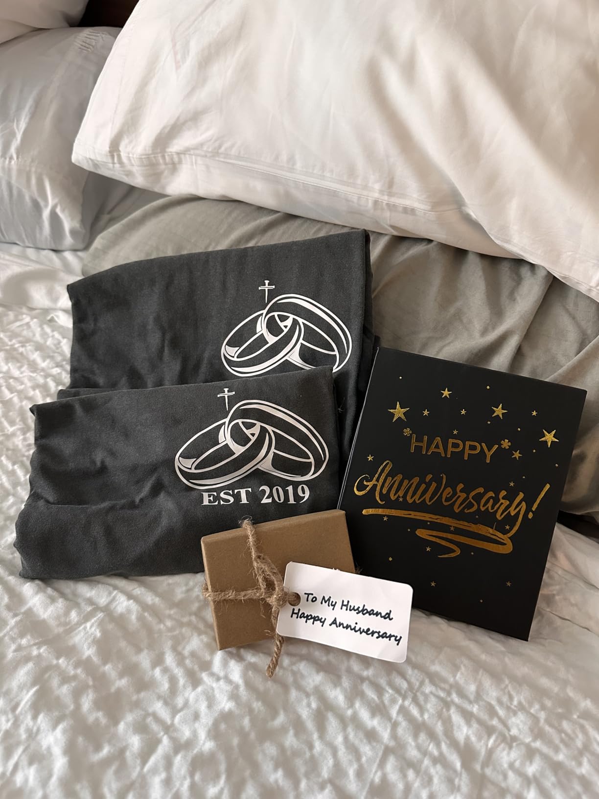 10 Year Anniversary Tin Gifts for Him Her 10th Wedding Anniversary Aluminum customer photo 1