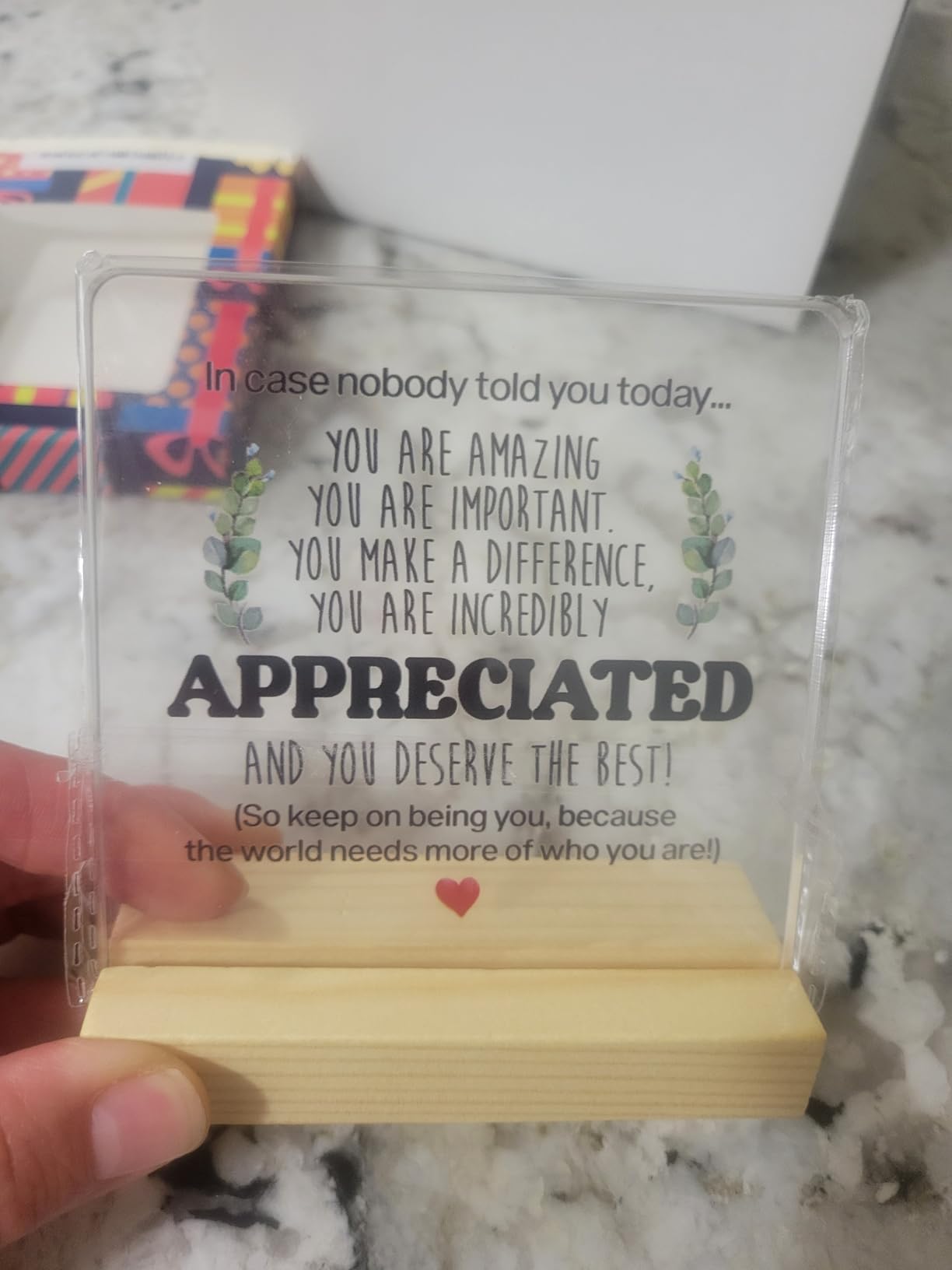 Inspirational Gift Ideas, Thank You Gifts for Women Men Friends customer photo 2