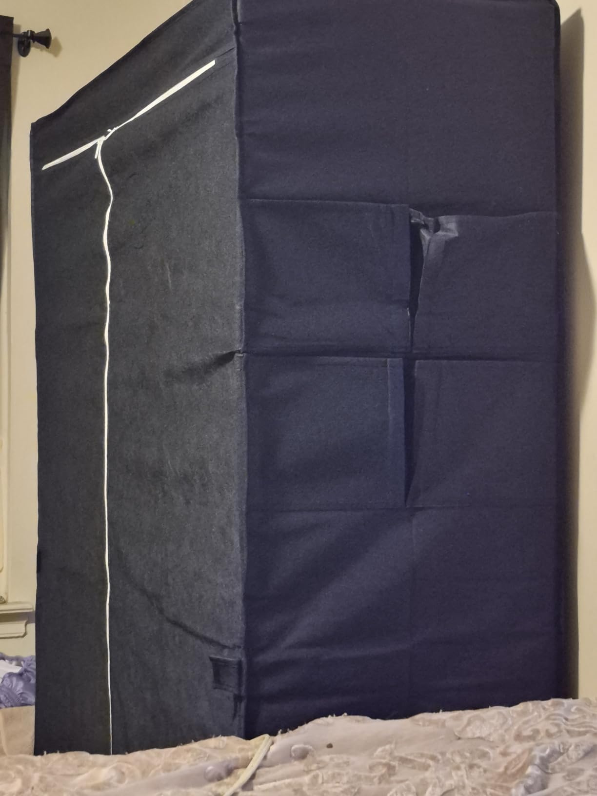 LOKEME Wardrobe Closet,Steel Pipe Diameter 19mm,Portable Closet for Bedroom customer photo 1