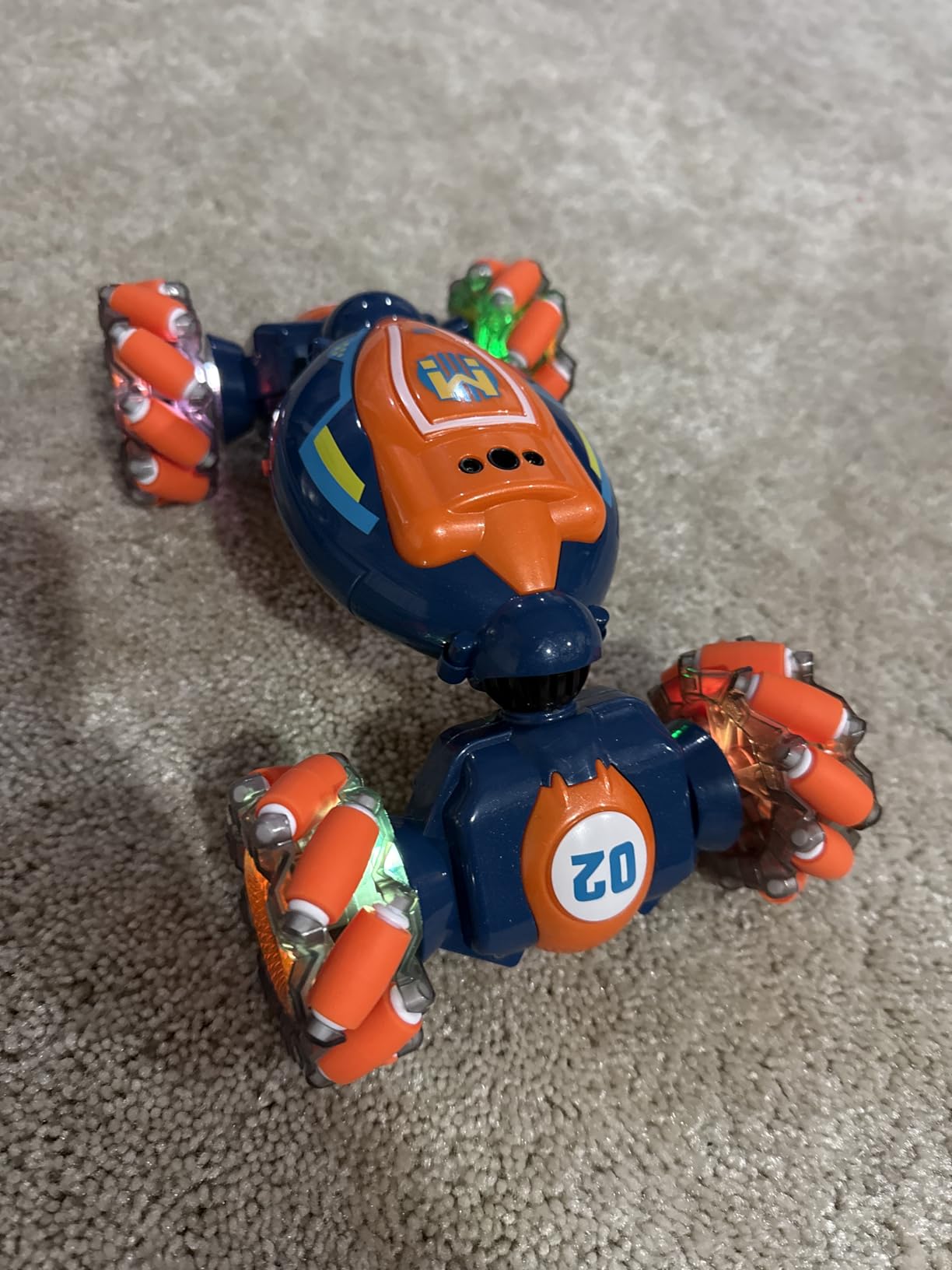 Gesture Sensing RC Stunt Car - Boys Girls Toys Age 6-8-12, 4WD Hand Controlled Remote Control Twist Car with Light & Music,Cool Birthday presents and Ideas Gifts for Kids Age 6 7 8 9 10 11 12 YearsOld customer photo 1