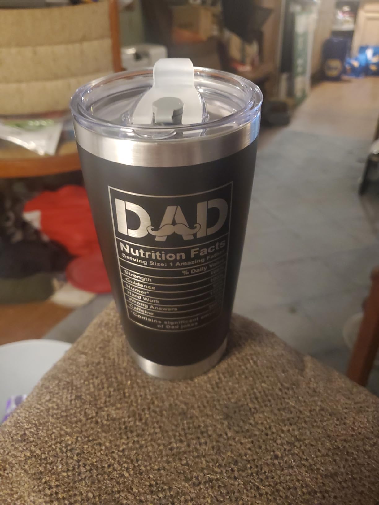 KATLADIZ Gifts for Uncle from Niece, Nephew - Uncle Gifts - Fathers Day Gift - Father's Day, Birthday, Christmas Funny Gift for Men Him from Niece, Nephew, Kids - 20 Oz Stainless Steel Coffee Tumbler customer photo 1