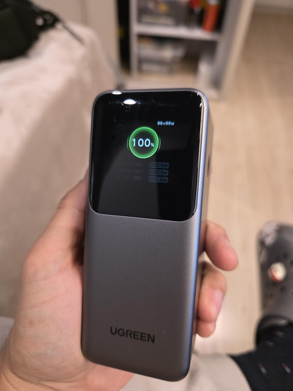 UGREEN Nexode 20000mAh 130W Portable PD Power Bank for MacBook Pro 16 customer photo 1