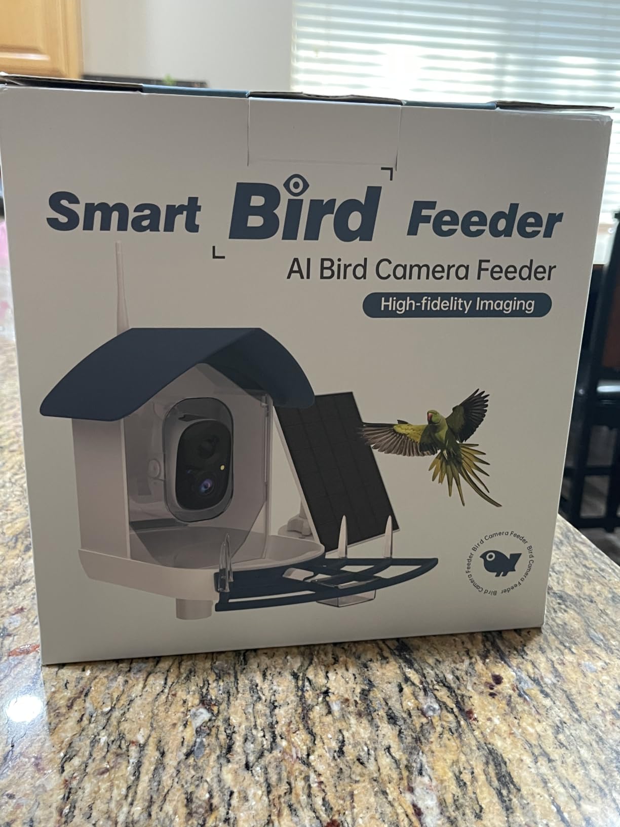 Fazoxo Bird Feeder with Camera,Birds House Camera,Solar Powered,AI Bird ID customer photo 2