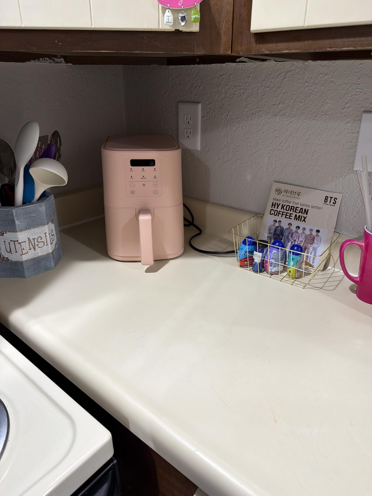 bella Fits-anywhere™ Slim 4qt Air Fryer, Non-Toxic Coating, Oatmilk customer photo 2