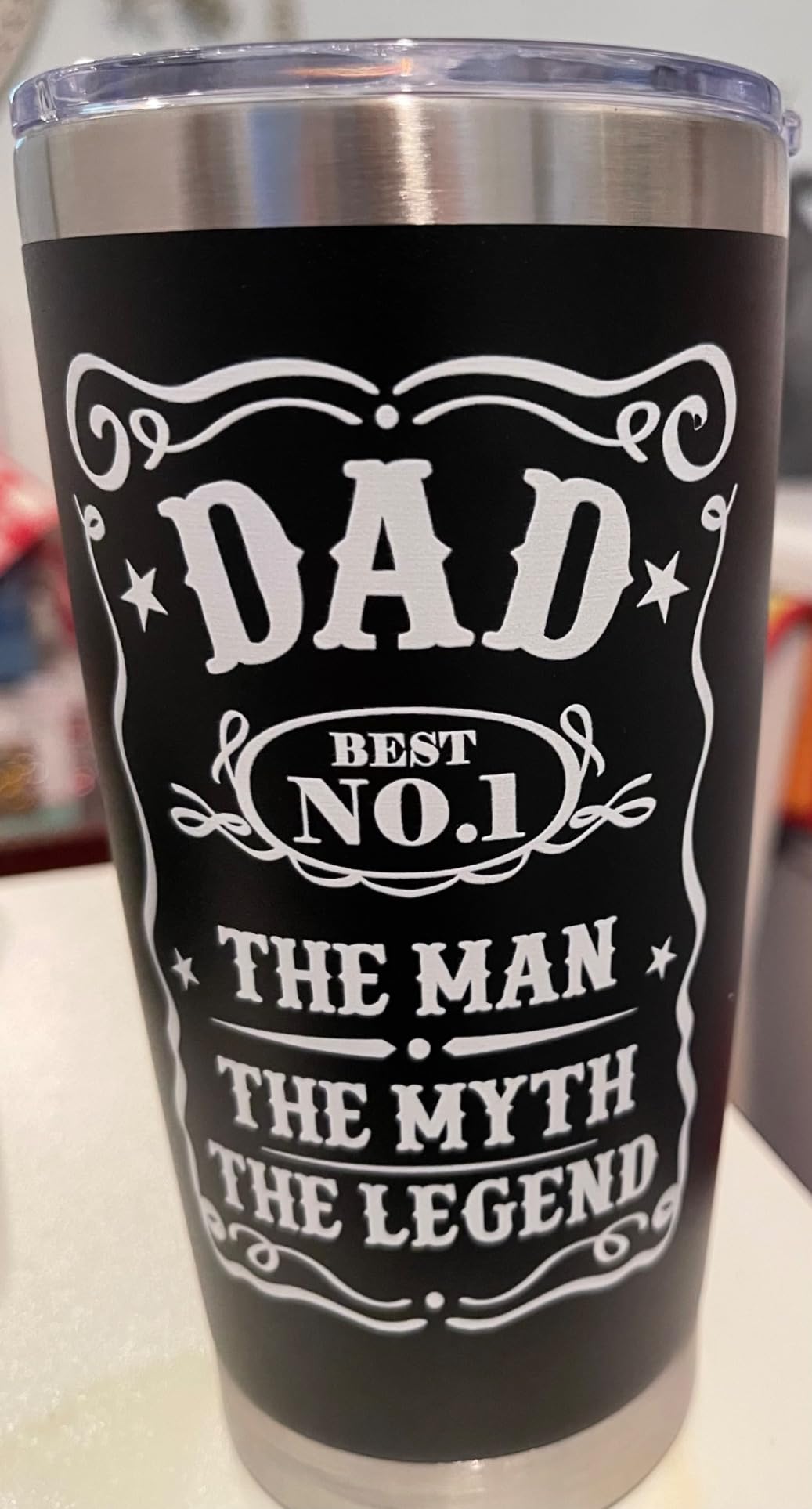 Best Uncle Gifts for Fathers Day - Cool Uncles Club 20 Oz Stainless Steel Insulated Coffee Tumbler with Lid - Uncle Birthday Gifts from Niece Nephew Brother, Presents for Men customer photo 2