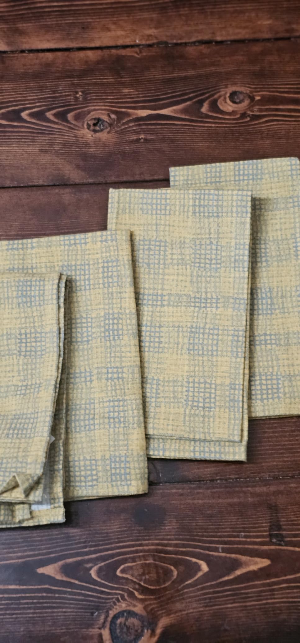 Ruvanti Cloth Napkins Set of 12, 100% Cotton 18”x18” - Capulet Olive customer photo 1