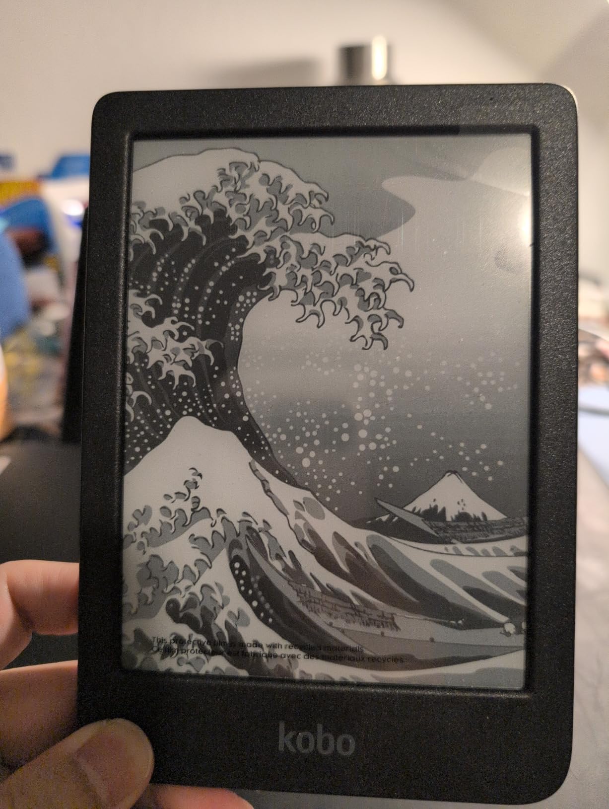 Kobo Clara BW | eReader | 6” Glare-Free Touchscreen with ComfortLight PRO | Dark Mode Option | Audiobooks | Waterproof | 16GB of Storage | Black | 6” Glare-Free Touchscreen, ComfortLight PRO, Dark Mode, eBooks, Audiobooks, 16GB customer photo 1