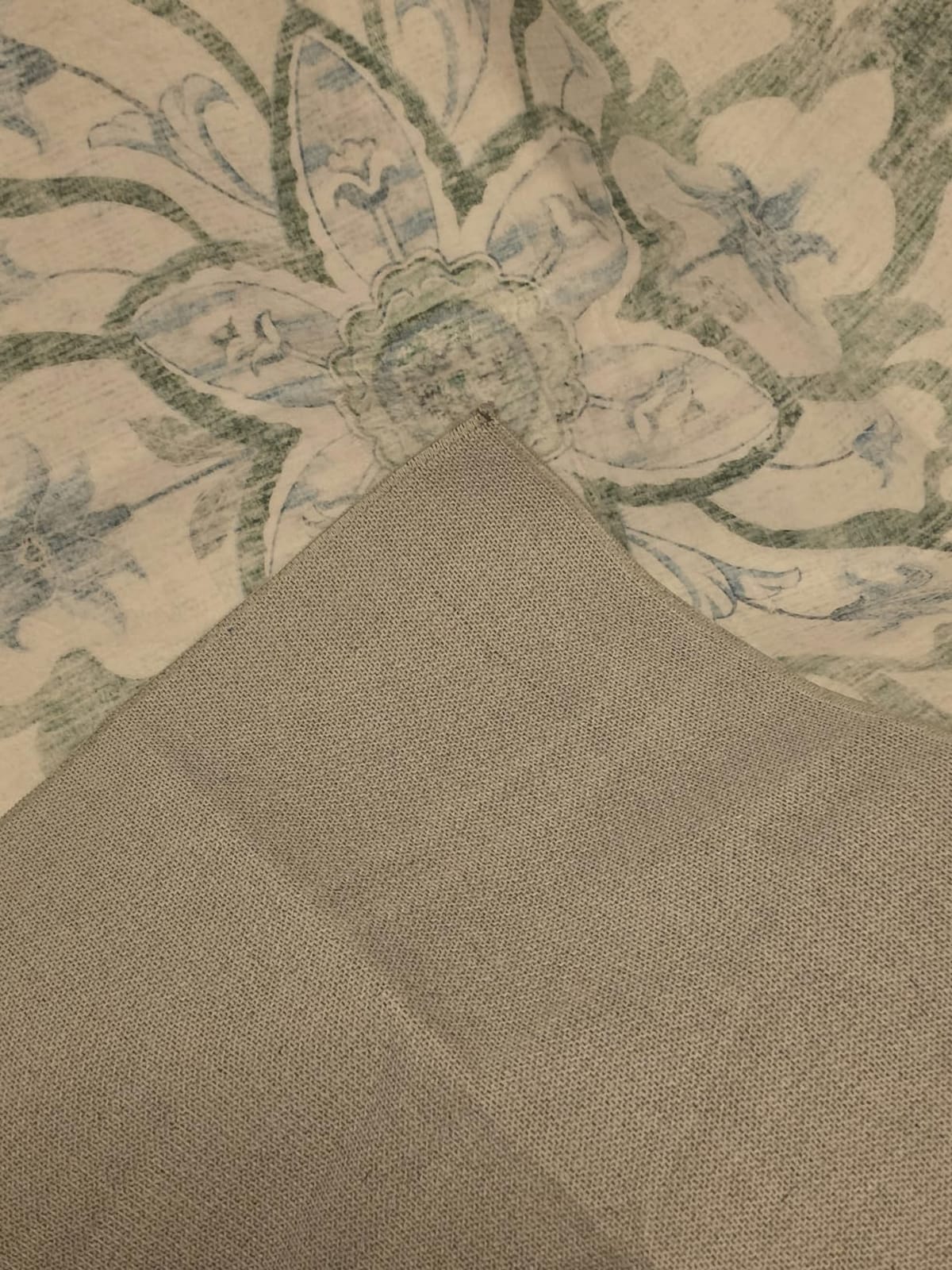 RELEANY Washable Area Rug, Runner 2'x6', Brick/Brown/Green customer photo 2