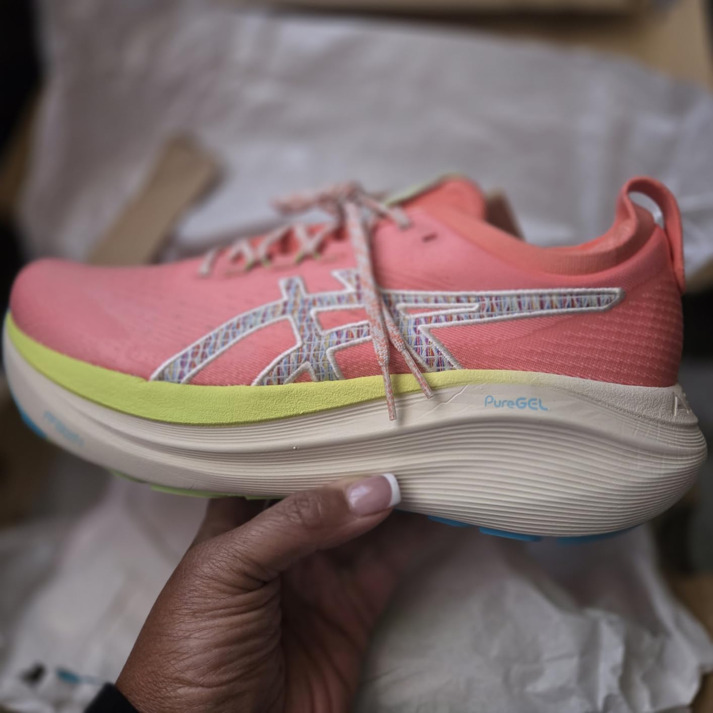 ASICS Women's Gel-Nimbus 27 Running Shoes customer photo 2