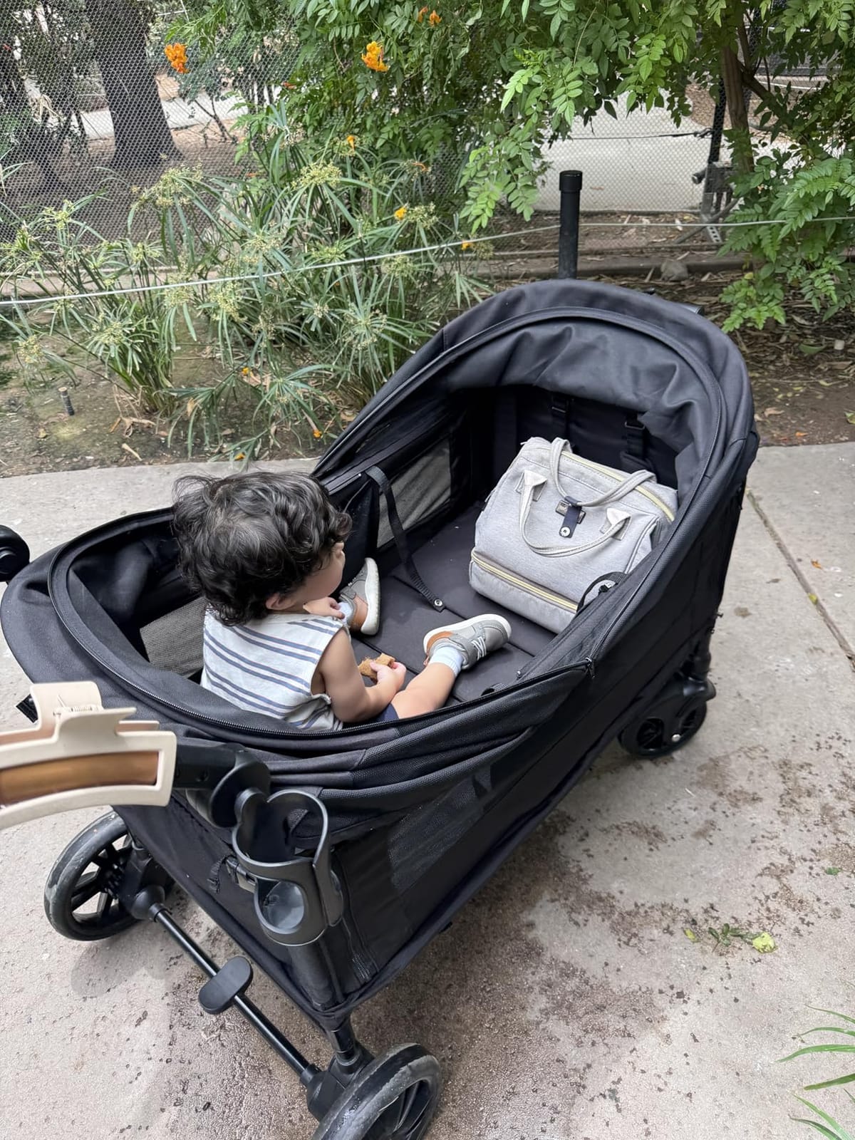MRZLB Luxury Wagon Stroller for 2 Kids & Cargo-Lightweight Travel Stroller customer photo 1