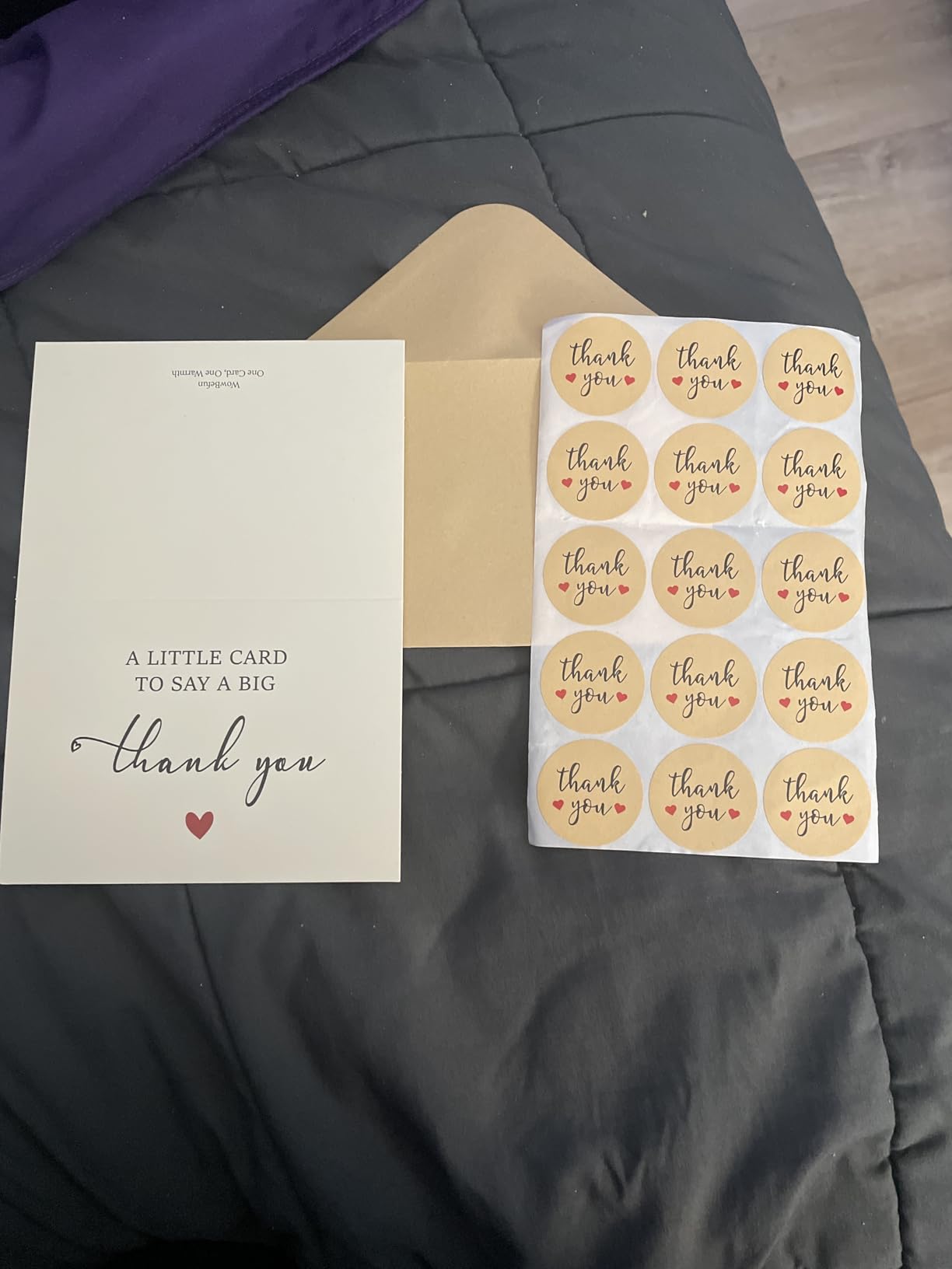52 Pack 210GSM | Thank You Cards | Thank You Cards & Notes with Envelopes | Pefect for Baby Shower, Wedding, Teacher, Graduation, Business, Holiday, and Christmas | Teacher Appreciation Gifts customer photo 2