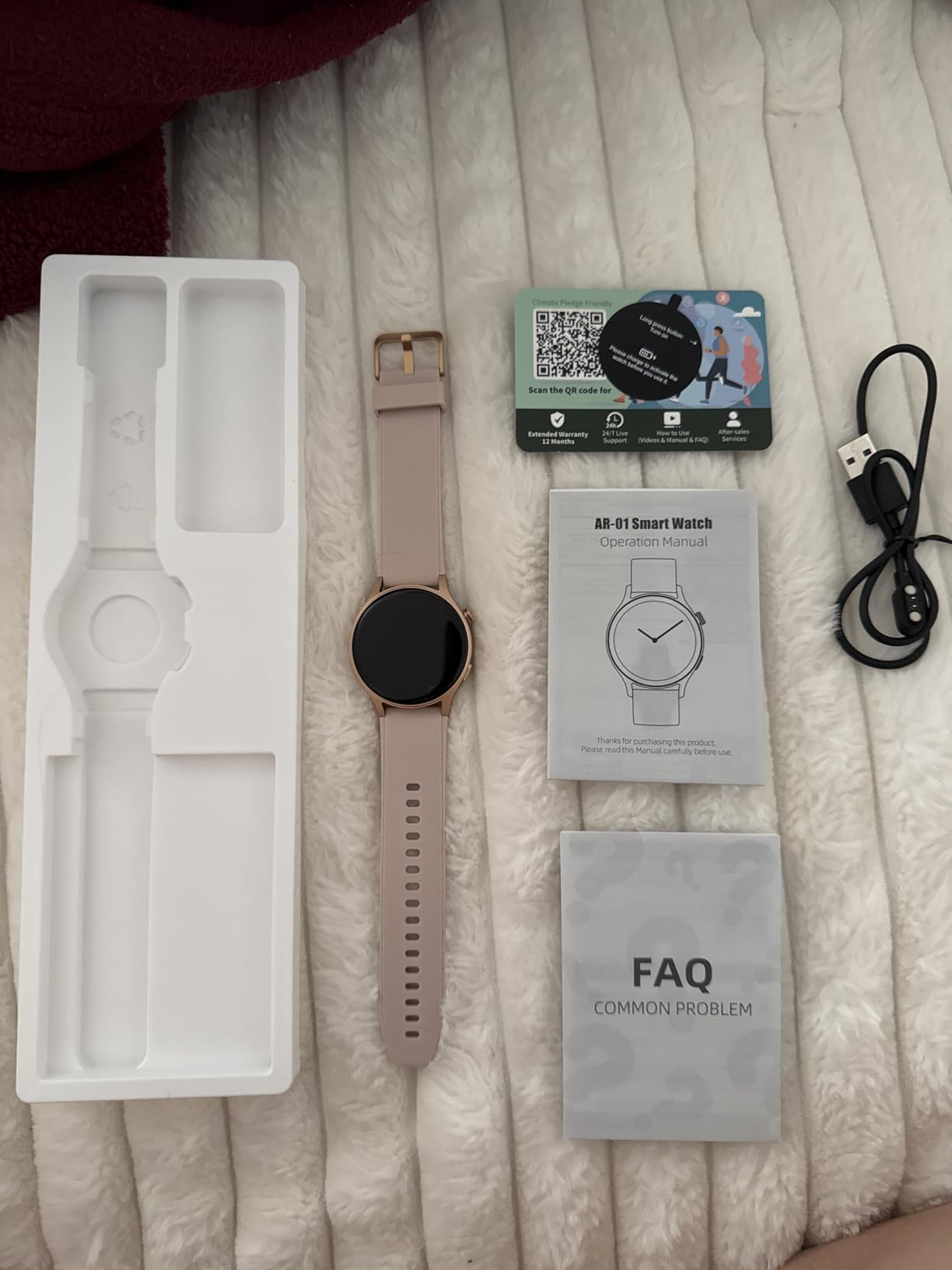 Smart Watch for Women, Answer/Make Call, 1.32'' AMOLED Ultra-Clear Screen customer photo 2