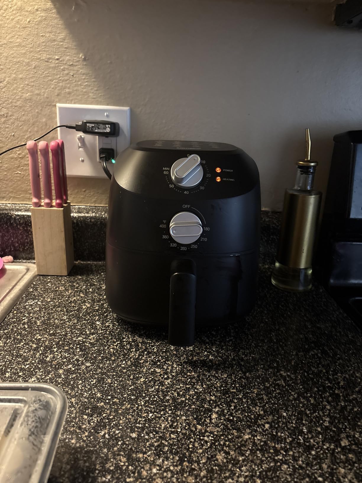 COMFEE' Compact 2.1-Quart Mini Air Fryer for Small Kitchens, Black customer photo 2