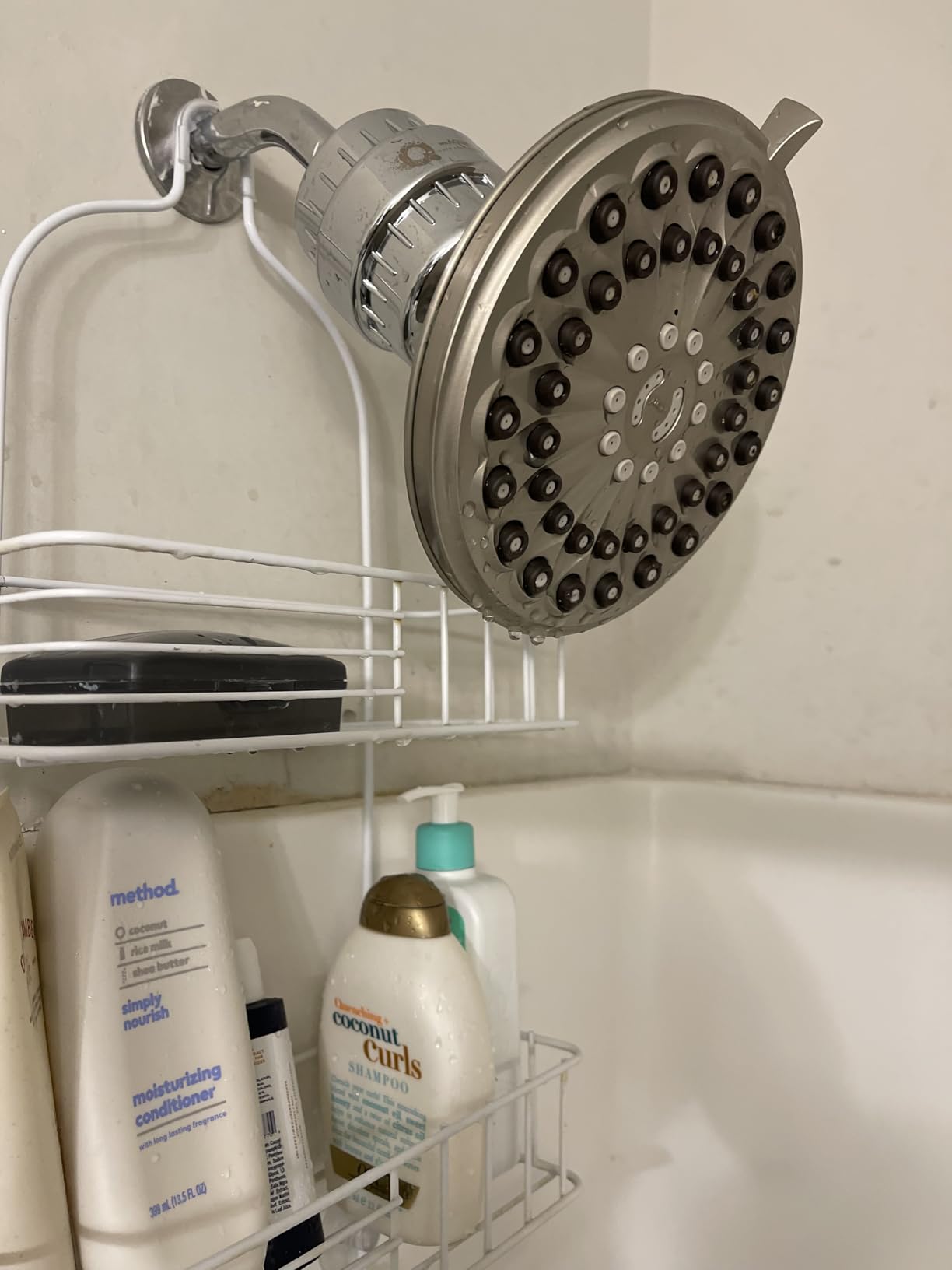weAQUA Heavy Duty Shower Filter Family 2 PACK – 99% Removal for Hard Water, Chlorine, Fluoride, Heavy Metals, Micro-life, Organics and More | Reduces Dry, Itchy Skin, Frizzy Hair customer photo 2
