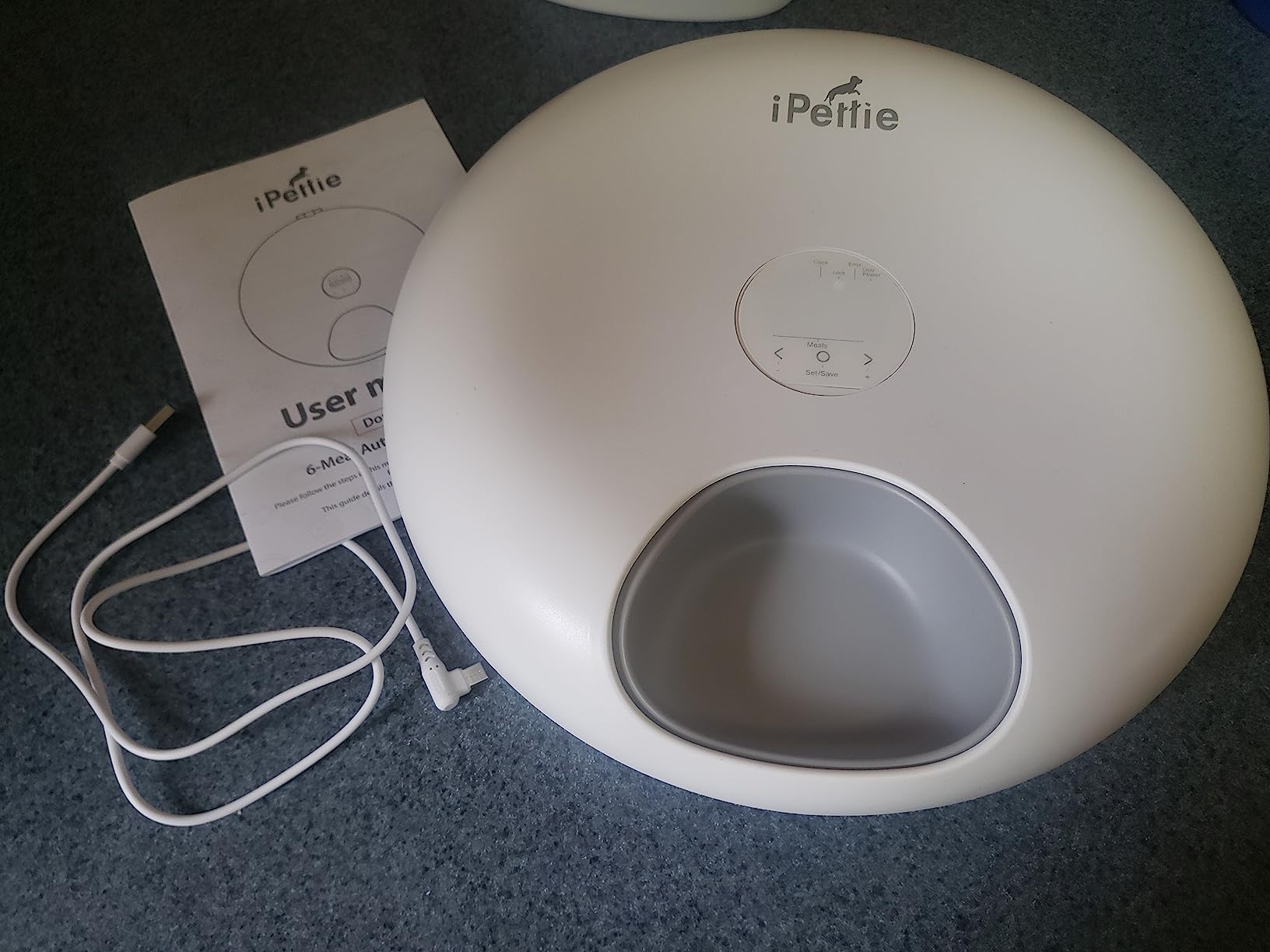 iPettie Donut Frost WiFi 6 Meal Automatic Wet Food Feeder with Ice Packs customer photo 2