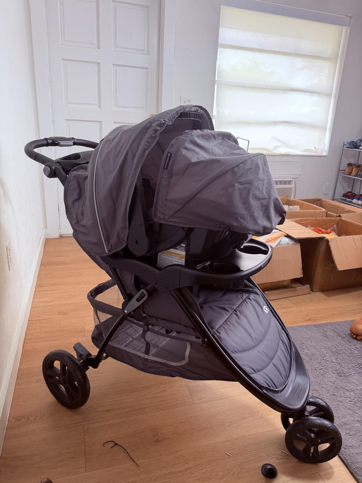 Baby Trend EZ Ride Travel System with EZ-Lift™ Infant Car Seat, Dash Pink customer photo 2