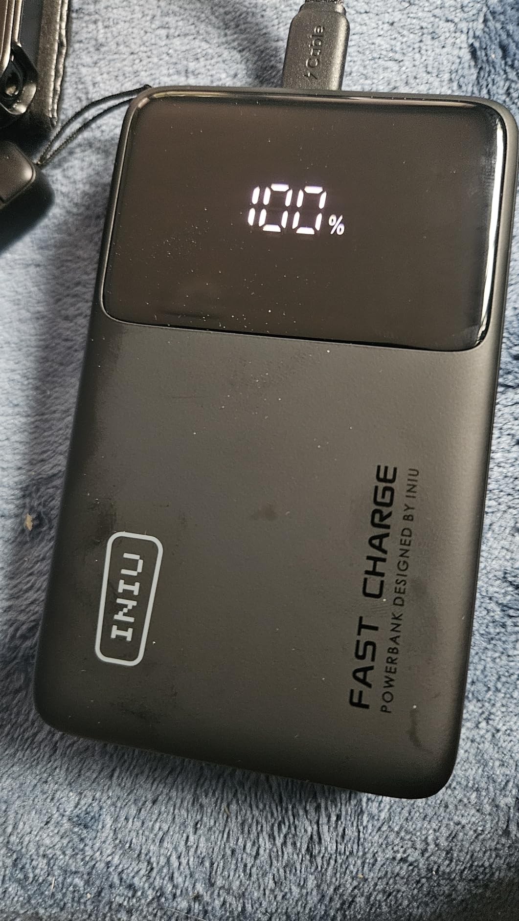 INIU Power Bank, Compact 10000mAh 45W PD Fast Charging Portable Charger customer photo 2