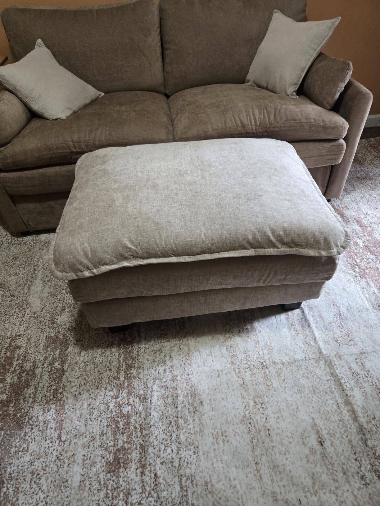 PLHXFR 8x10 Area Rug Living Room: Modern Abstract Washable Carpet Grey customer photo 2