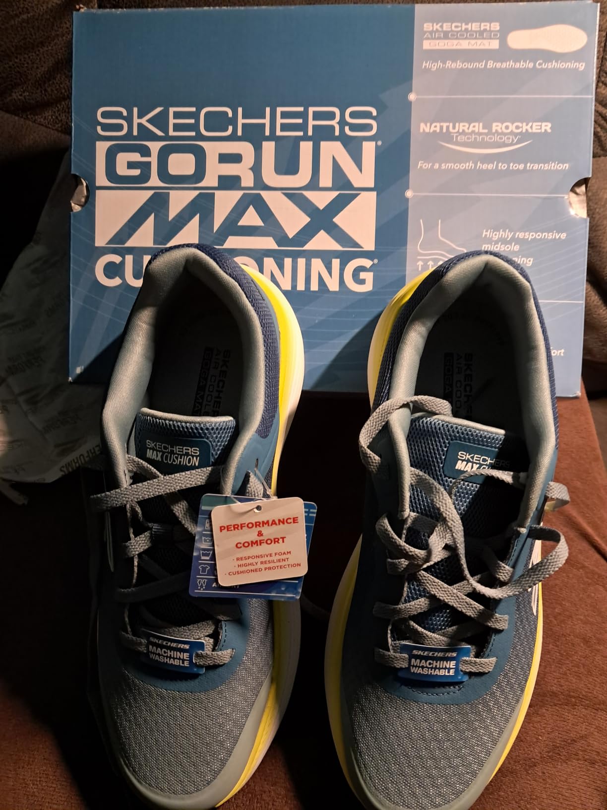 Skechers Men's Max Cushioning Endeavour Sneaker | Max Cushioning, Air-Cooled Goga Mat Insole, Ultra Light Midsole, Breathable Mesh Upper, Machine Washable customer photo 2