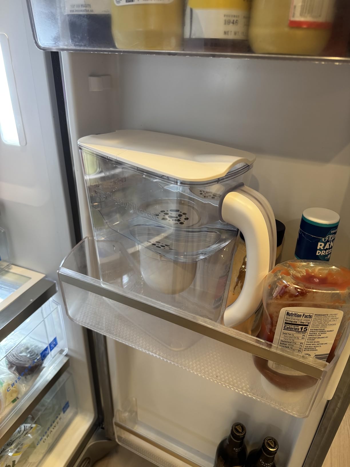Clearly Filtered Water Filter Pitcher, 10 Cup BPA Free Water Filtration customer photo 1