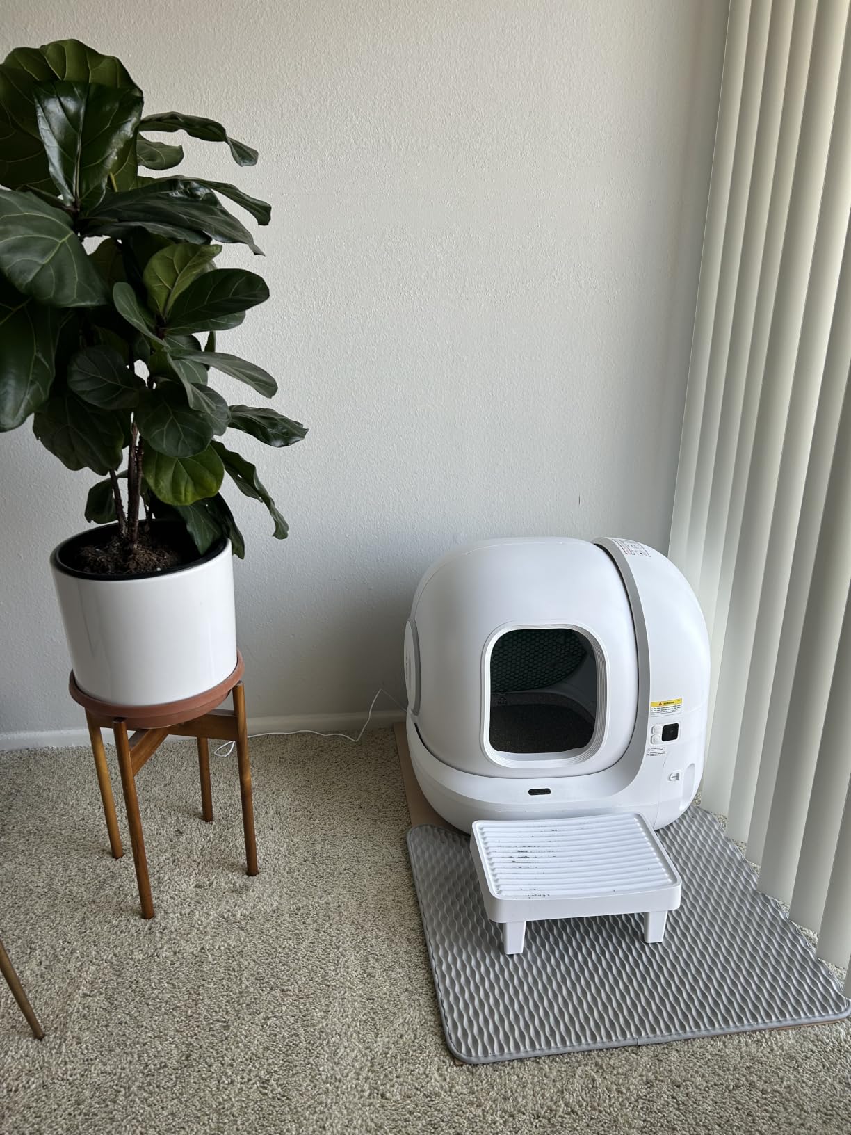 PETKIT PuraMax 2 Automatic Self-Cleaning Cat Litter Box, App Control Litter Box with Safety Sensors, Odor Free & Anti-Leakage Basic Bundle Includes Trash Bags,2.4G WiFi & Low Entrance customer photo 2