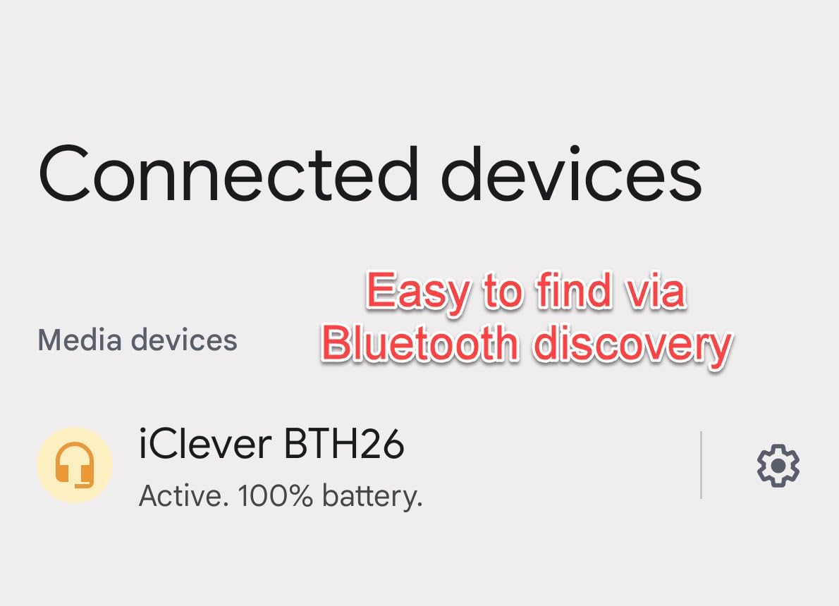 iClever BTH26 Active Noise Cancelling Headphones for Kids, 60H Playtime customer photo 1