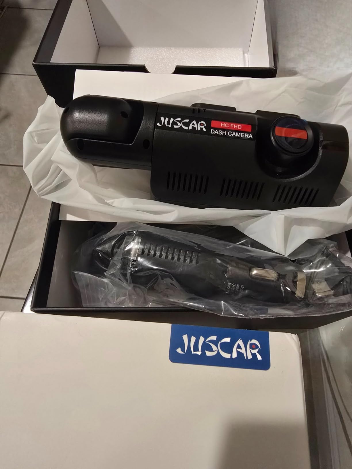 2.5K+1K Dual Dash Cam Front and Inside with GPS WiFi, 32GB Card, 24Hr Park customer photo 1