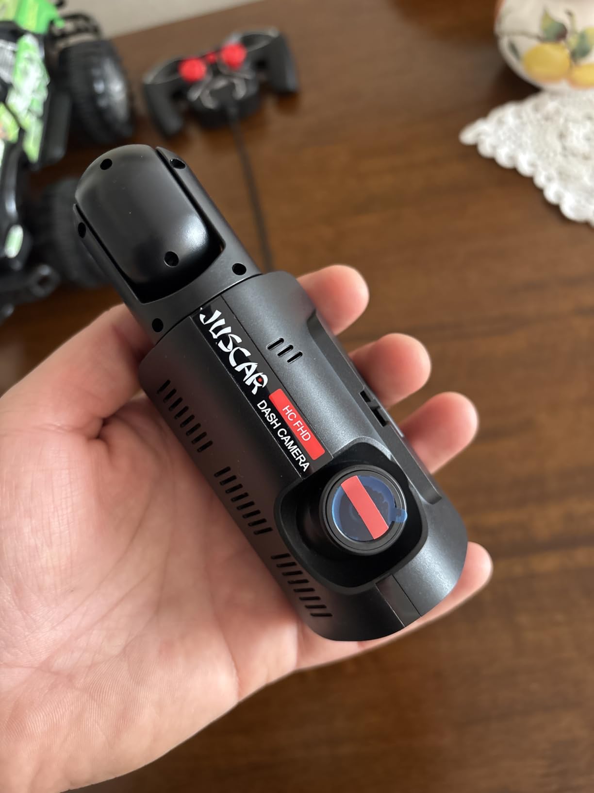 2.5K+1K Dual Dash Cam Front and Inside with GPS WiFi, 32GB Card, 24Hr Park customer photo 2