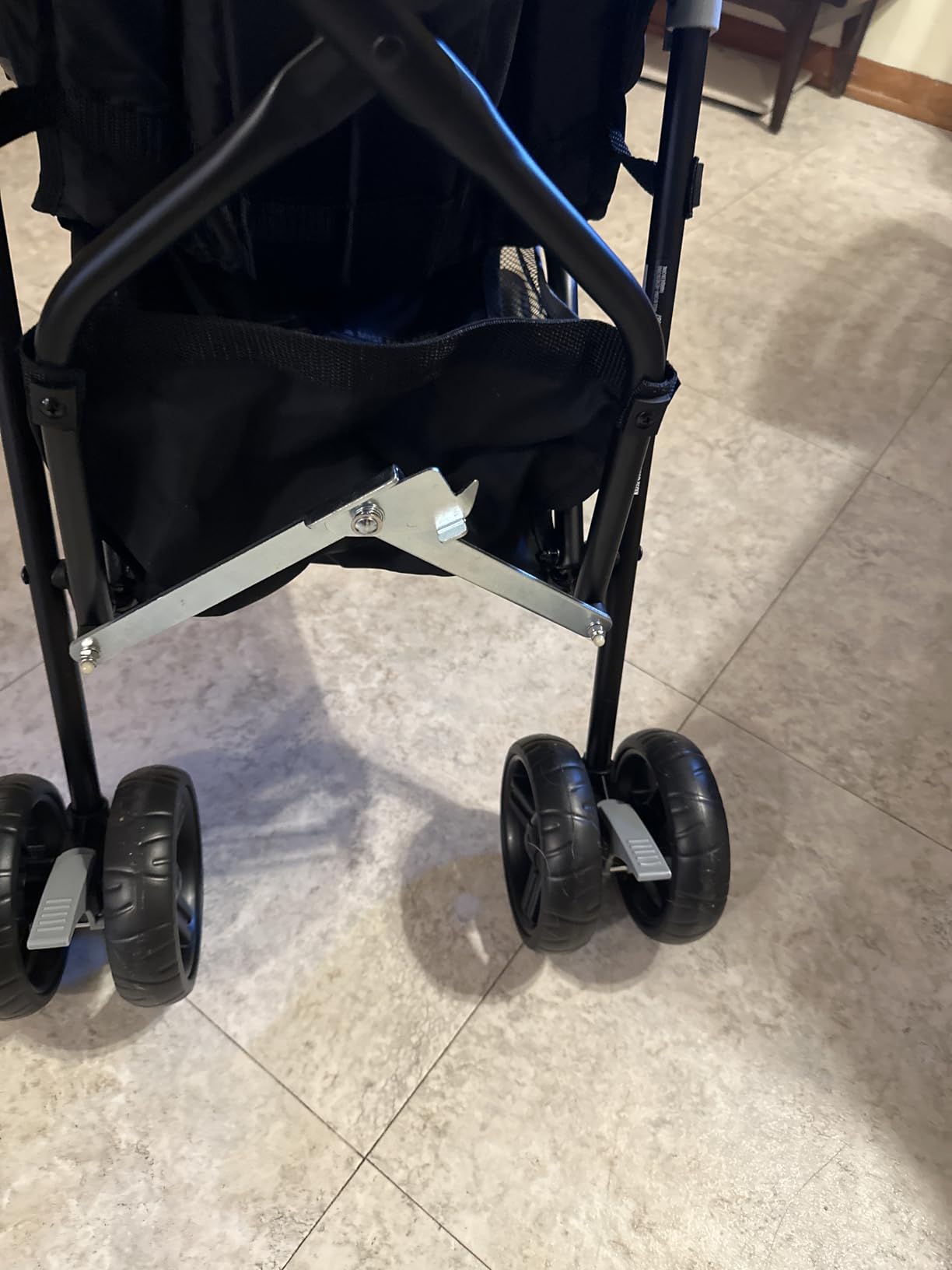 Ingenuity 3D Mini Convenience Stroller – Lightweight Stroller with Compact Fold, Multi-Position Recline, Canopy with Pop Out Sun Visor – Umbrella Stroller for Travel and More, Cashew Tan customer photo 1