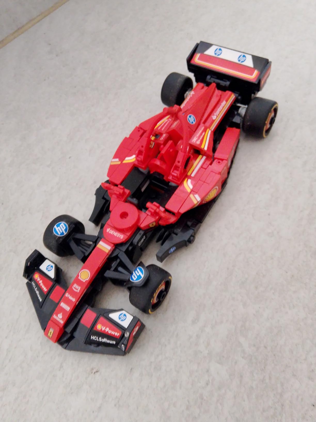 LEGO Speed Champions Ferrari SF-24 F1 Race Car Toys - Building Sets for Kids, Boys & Girls, Ages 10+ - Ferrari F1 Model Car Kits for Display or Play - Gift Ideas for Birthdays and Fans - 77242 customer photo 2