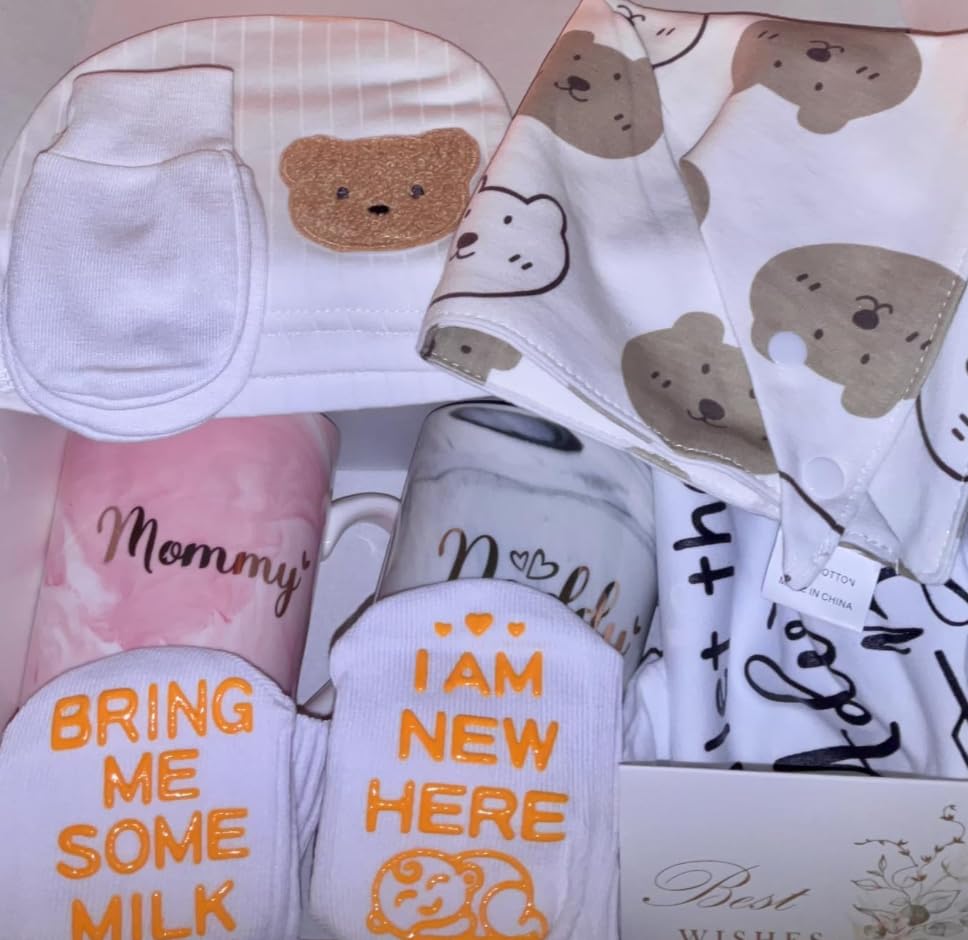 New Mom Gifts: Gender Reveal Gifts for Parents to Be, Baby Shower Gifts Set customer photo 1