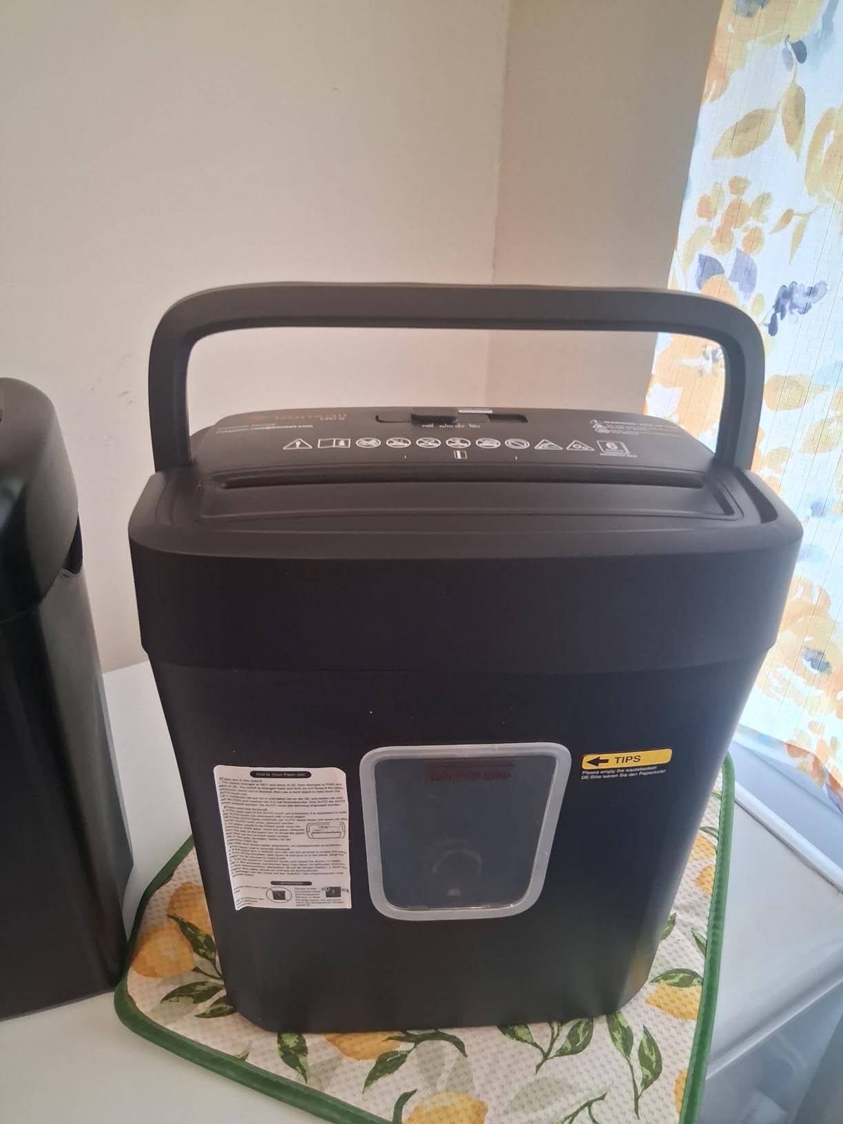 Bonsaii 9-Sheet Crosscut Paper Shredder for Home, P-4 Security Level customer photo 2