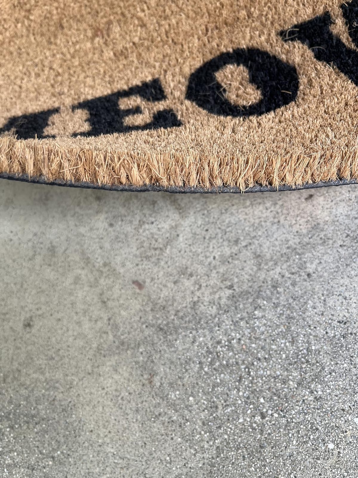 Meowdy Doormat 30x17 Inch, Black Cat Welcome Mat Coir, Cat-lover Gift Rug customer photo 2