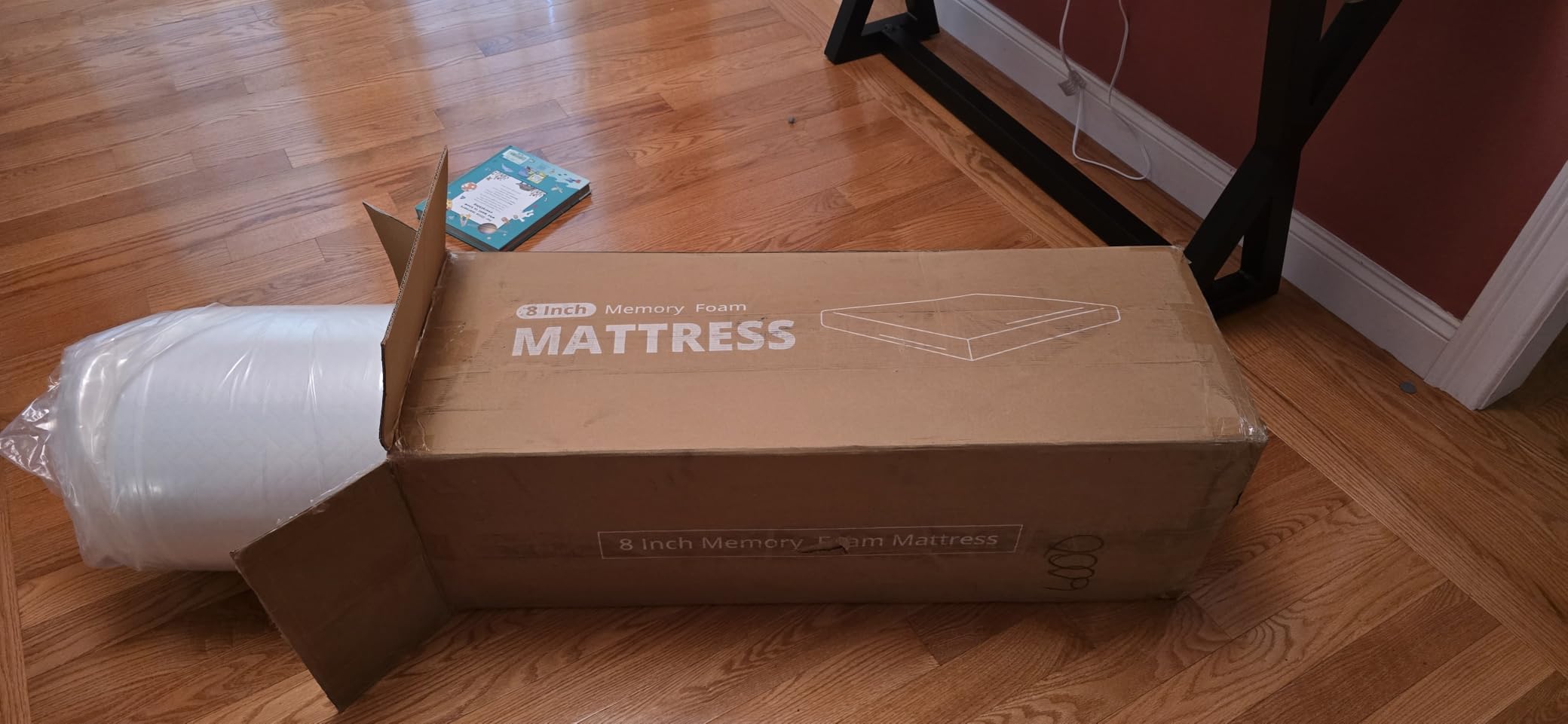 EGOHOME 6 Inch Twin Mattress for Kids, Memory Foam Mattress with Cooling Green Tea Gel, Relieve Pressure with Medium Firm Support, CertiPUR-US Certified, 75''L x 38''W, White customer photo 1