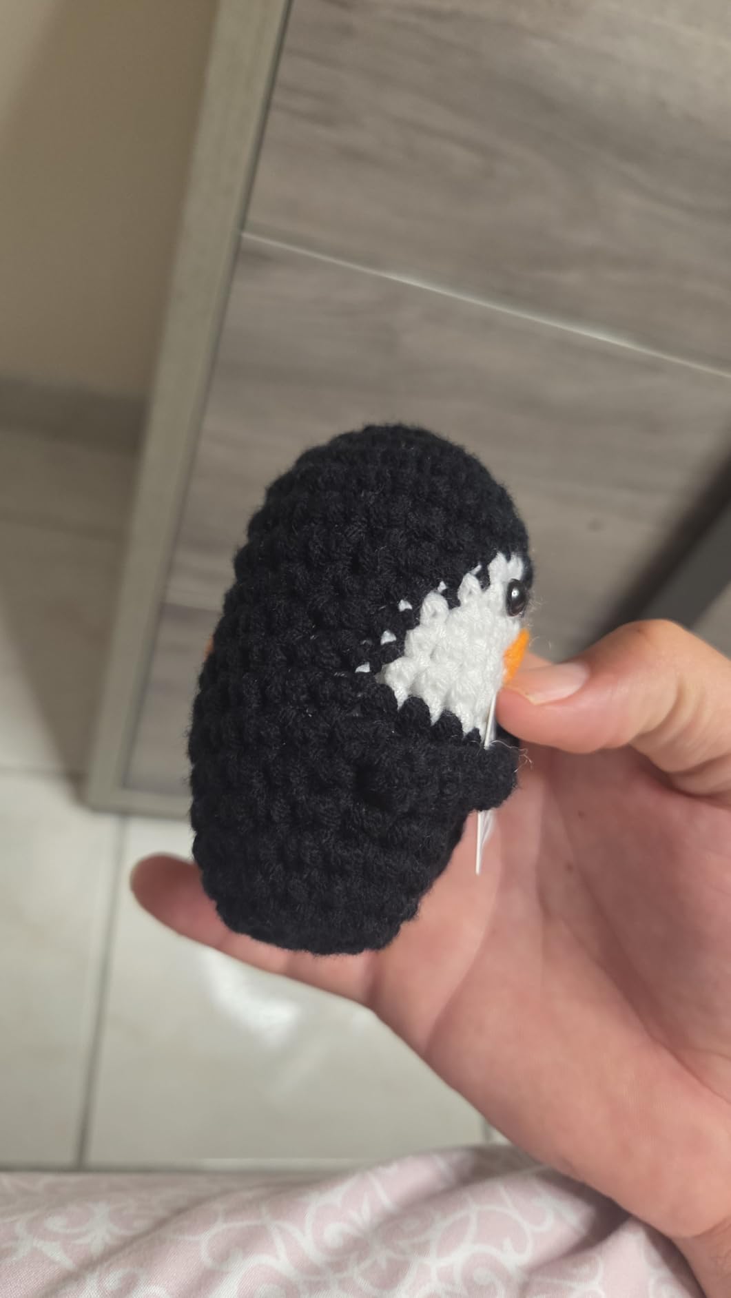 Gifts for Him Her Boyfriend Girlfriend, To My Love Handmade Crochet Mini Penguin Anniversary Birthday Gifts for Women Men, Romantic Valentines I Love You Gifts for Wife Husband Couples Christmas customer photo 1
