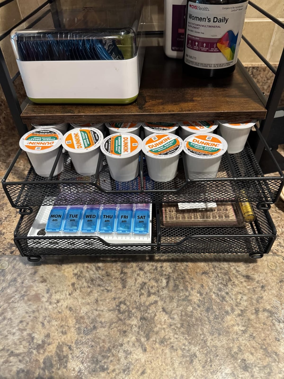 Plaviya Coffee Bar Organizer Coffee Station K Cup Holder for Countertop customer photo 1