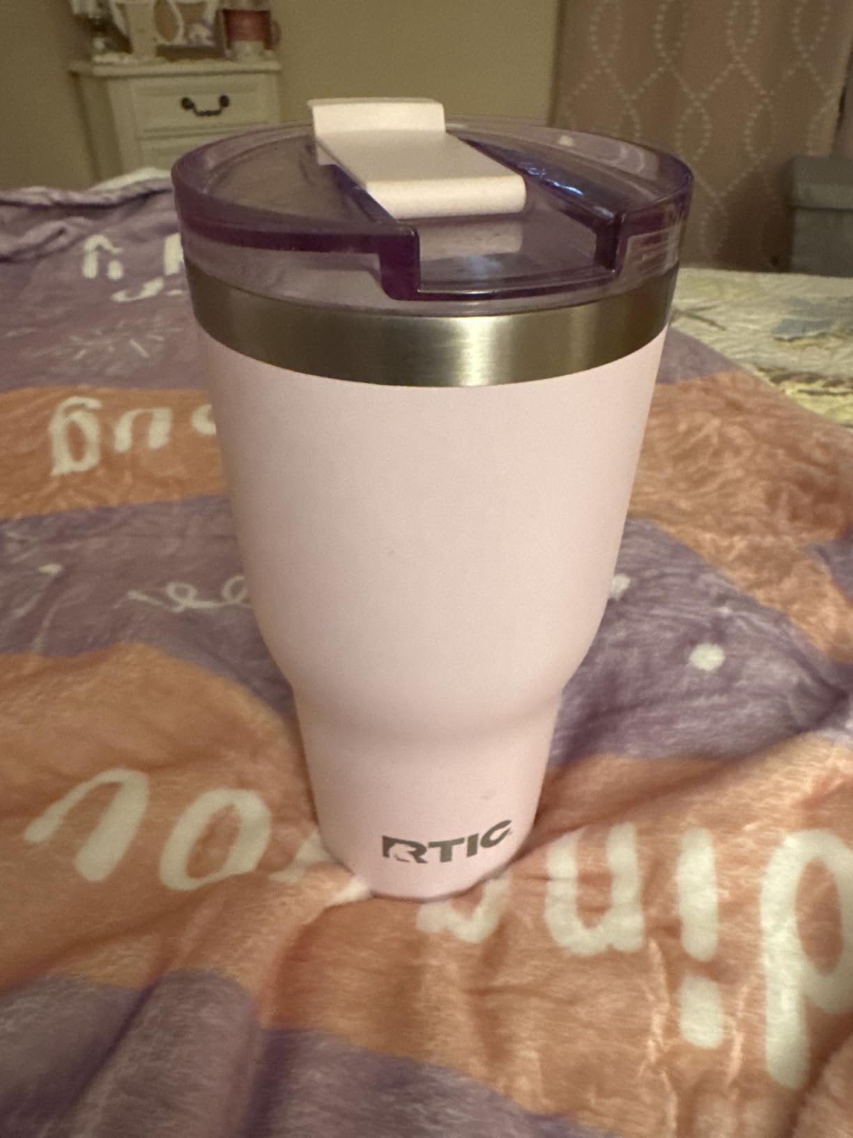 RTIC 30oz Essential Tumbler with Lid, Ceramic Lined, Black customer photo 2