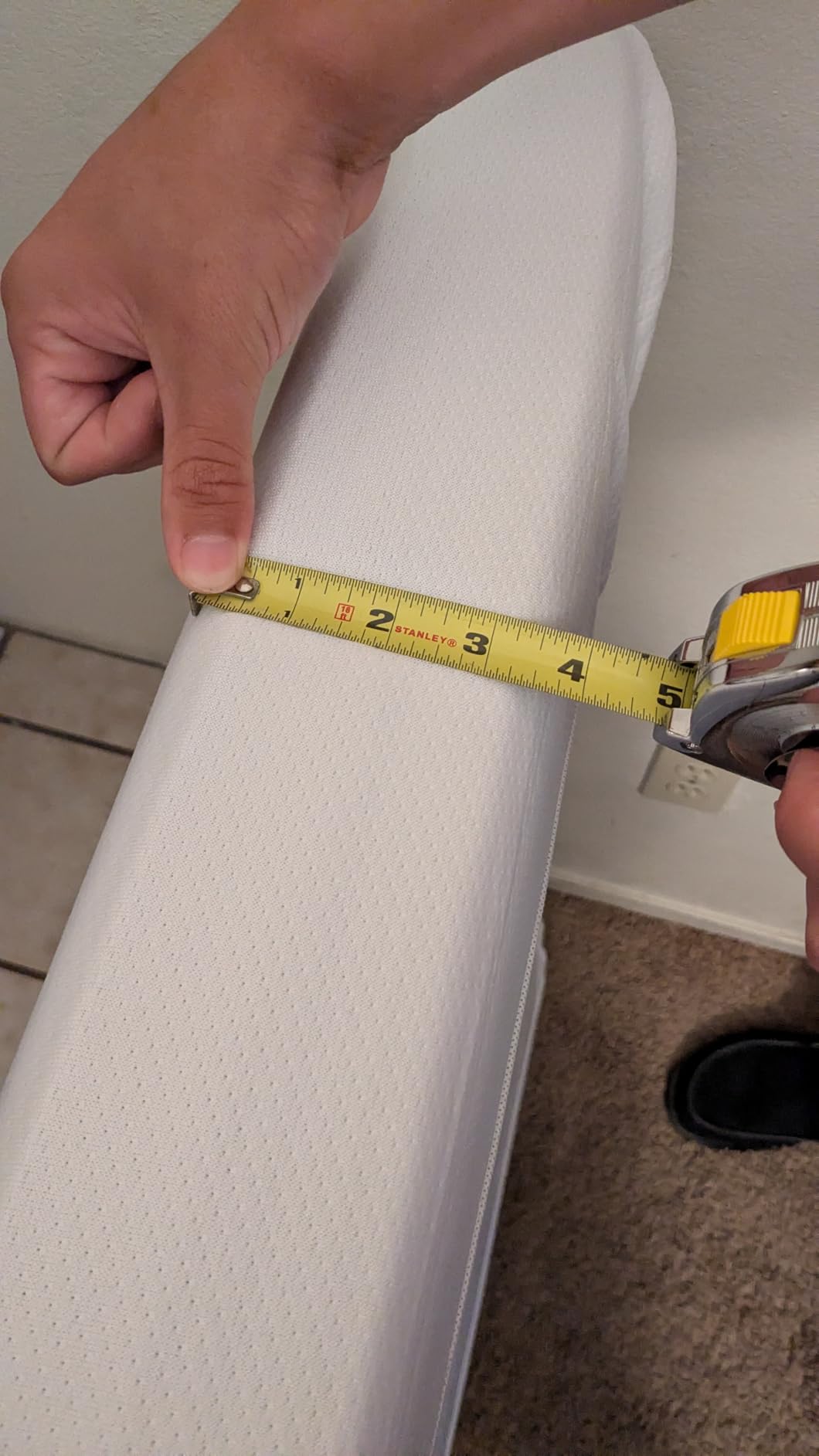 Best Price Mattress 5 Inch Memory Foam Mattress, Medium Firm, Cooling Gel Infused, Certified Safe Foams & Fabric, Mattress in a Box, Twin customer photo 2